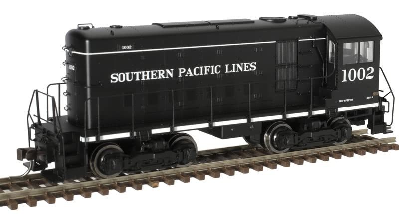 Atlas HO Scale Alco HH600/660 (LokSound/DCC) Southern Pacific Lines(Black) #1002