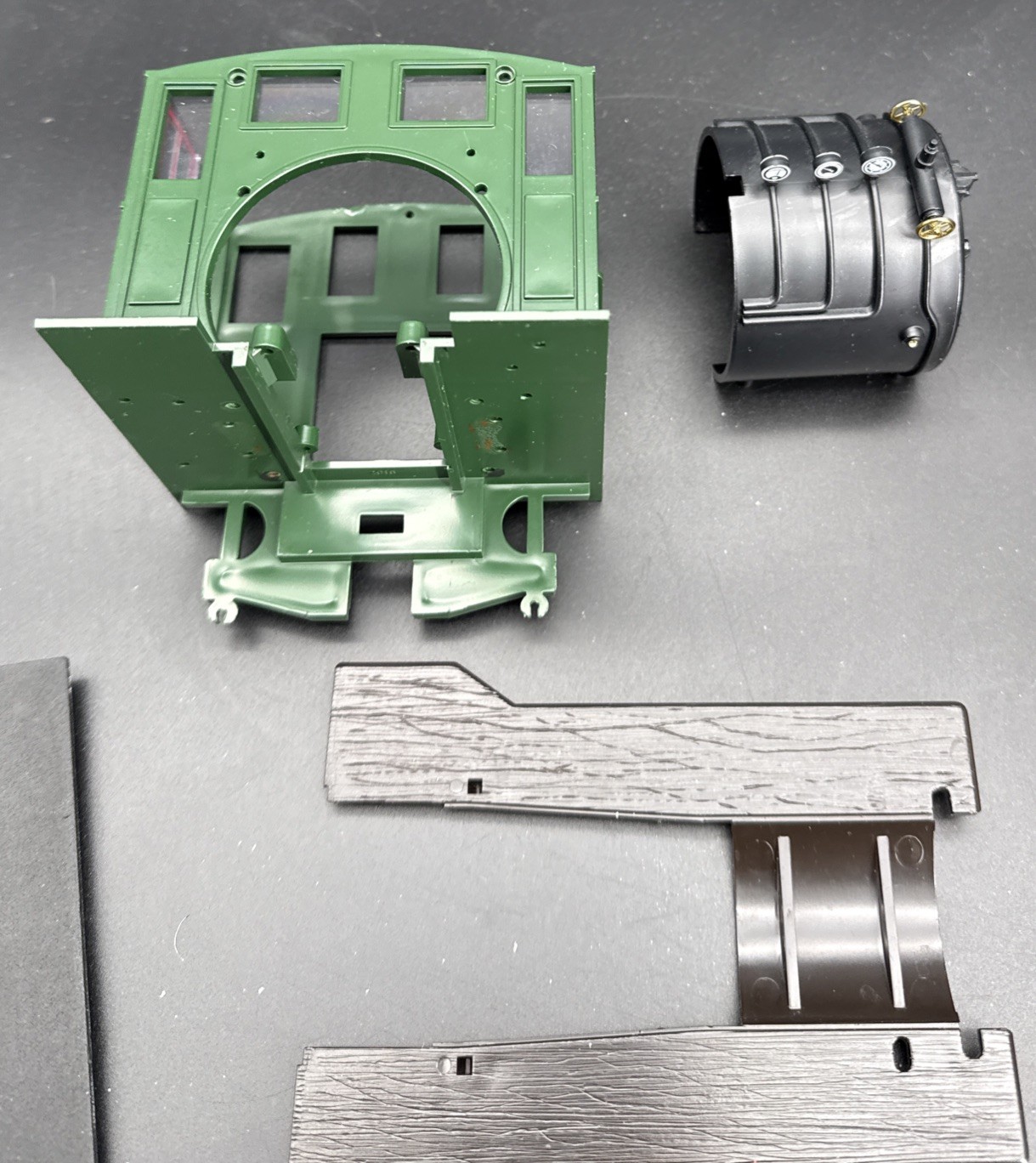 Cab, Boiler End, Roof & Footboards For LGB mogul. Cab #18