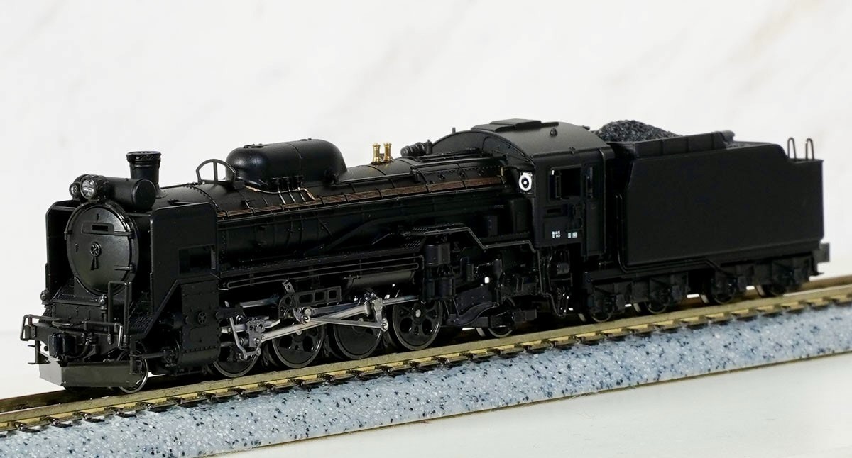 kato 2016-b JNR Steam Locomotive D51, NIB, n scale, ships from USA