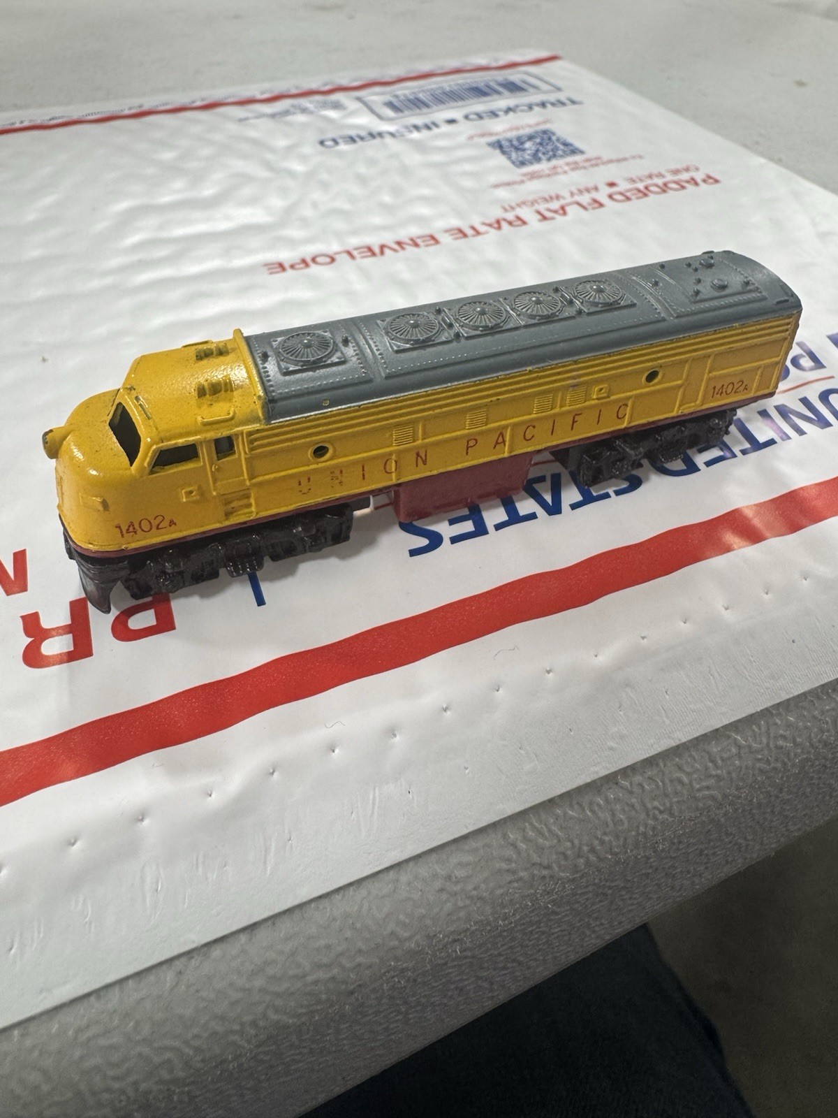 Vintage Lone Star England Pair Union Pacific 1402A Diesel Engine N Scale Diecast