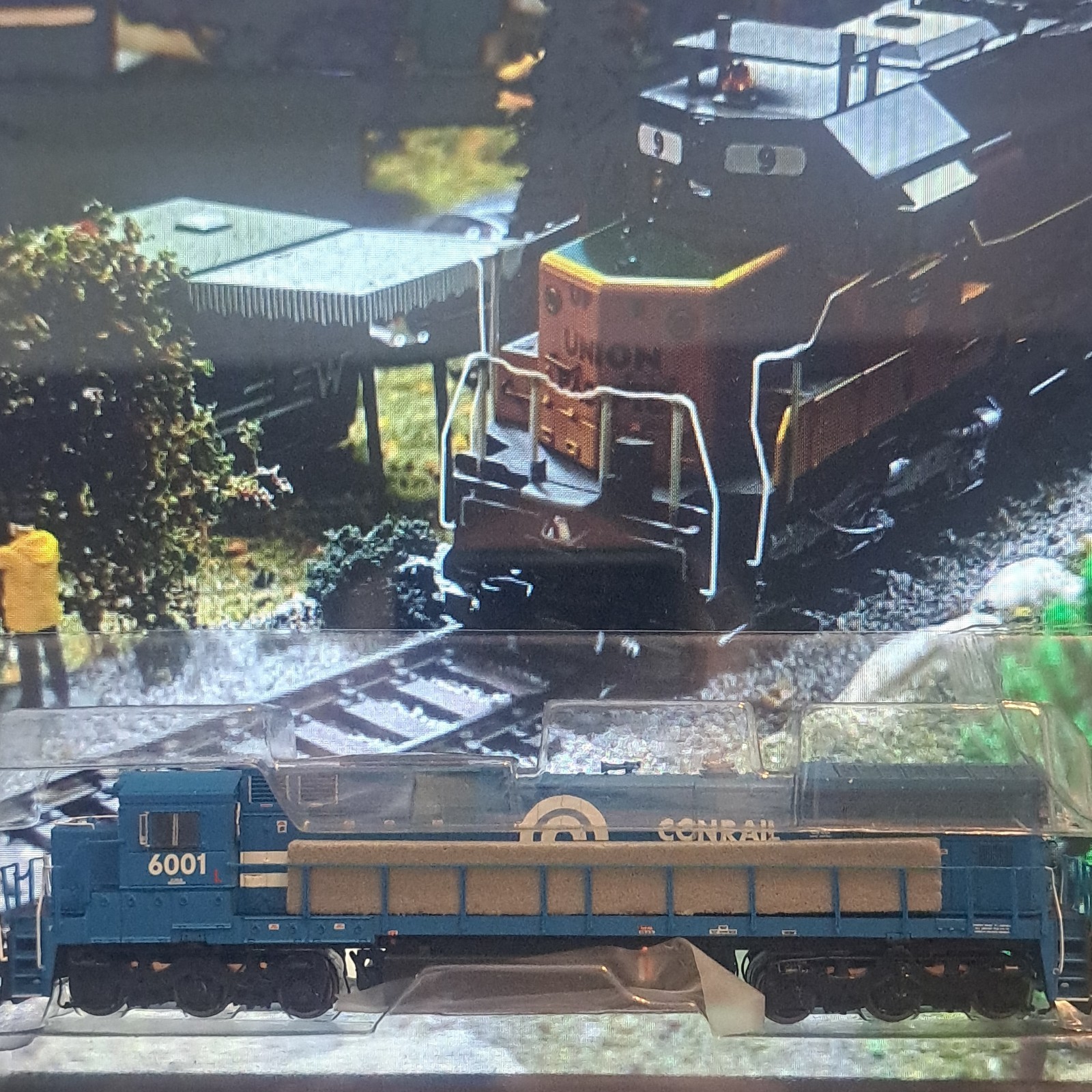 Conrail GE C39-8. 6001. 1990s Era Phase lll Locomotive .. programmed to 6001