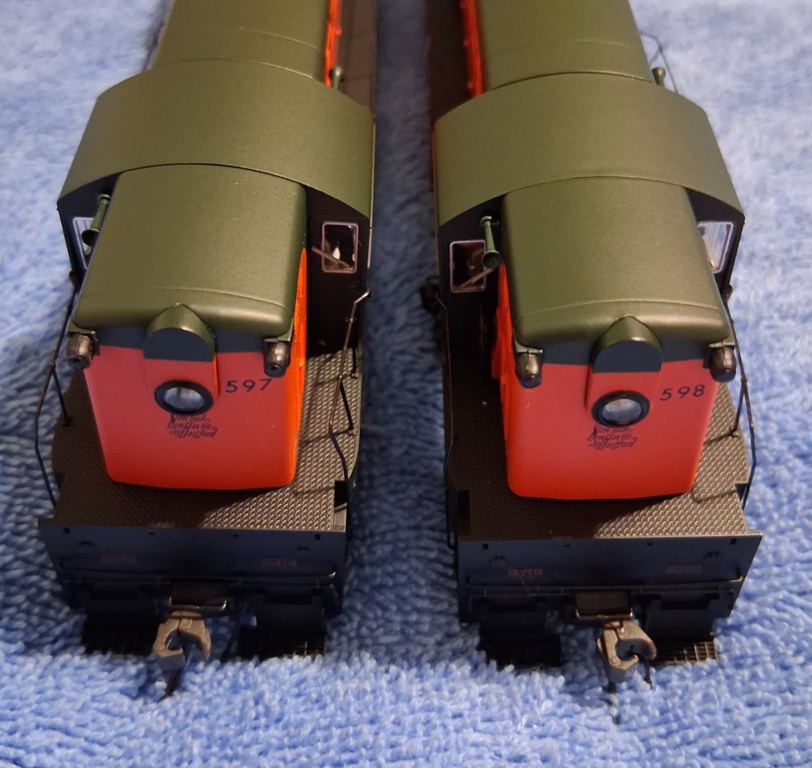 Atlas HO New Haven H16-44, Lot of #s 597 and 598, No Sound DCC Master Series