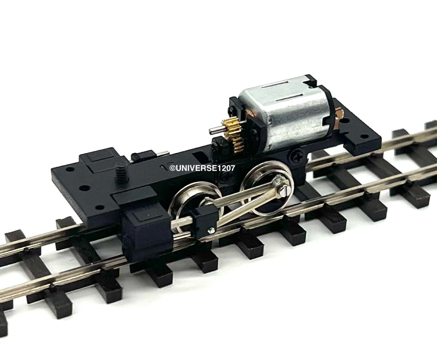 HOn30/HOe/009 NJNG 0-4-0 Power Drive Unit Wheel 12mm/7mm Steam Locomotive Engine