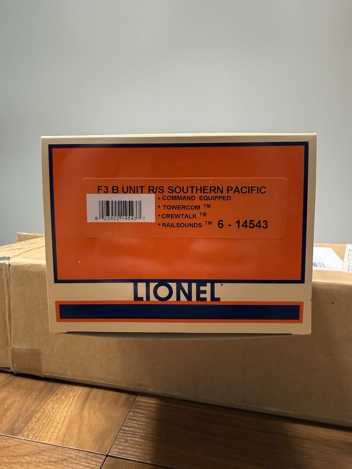 BRAND NEW Lionel 6-14543 SP Southern Pacific EMD F3-B Unit Railsounds CC 2001