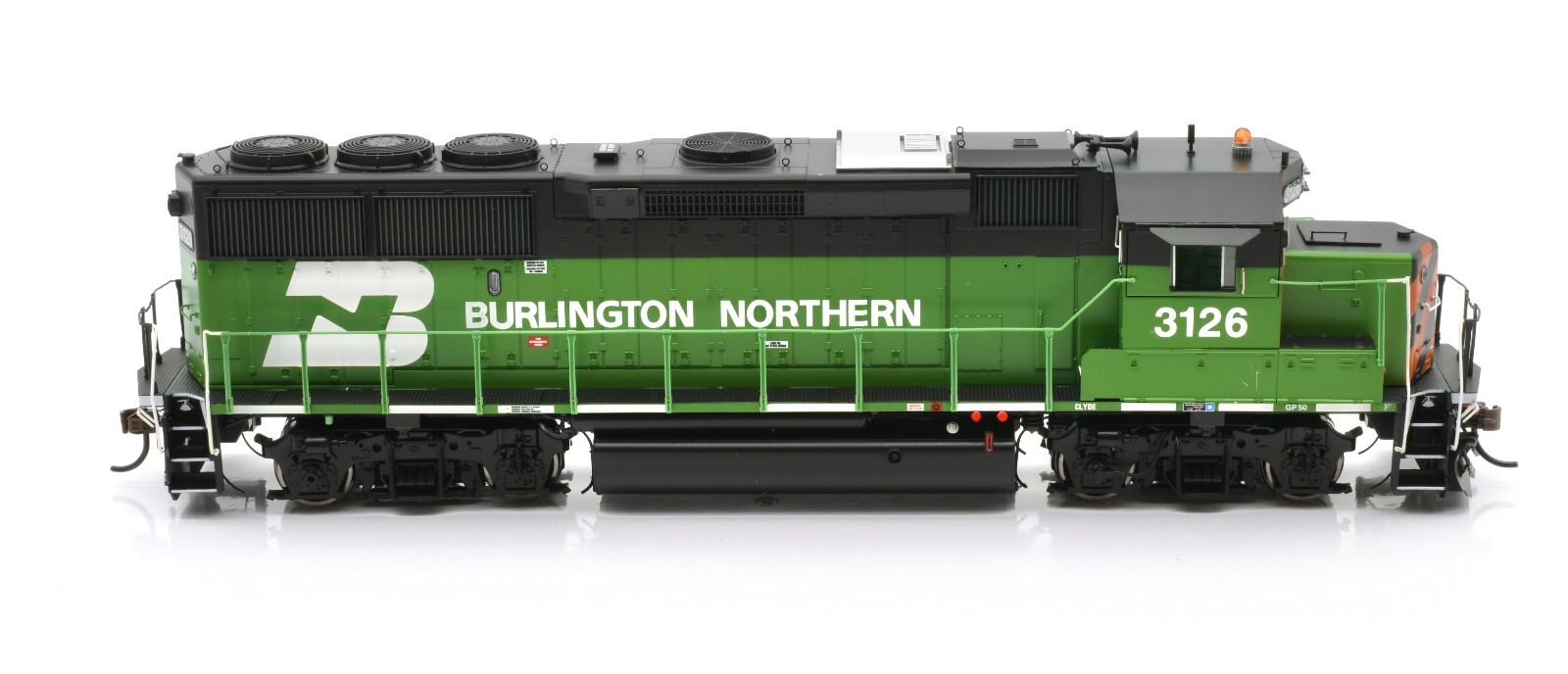 Athearn Genesis GP50 | BN Tiger Stripe 3126 | DC/DCC Ready | ATHG65825