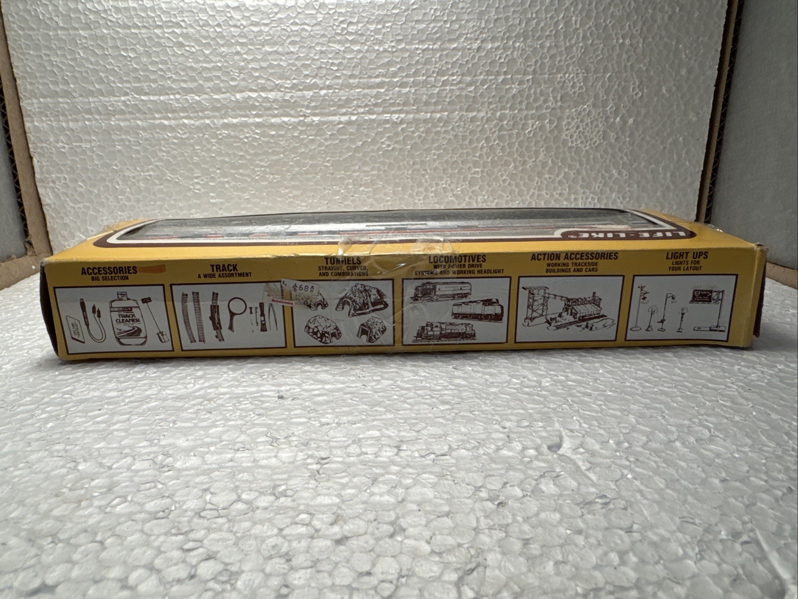 LIFE LIKE HO AMTRAK LIGHTED VISTA DOME 8091 SILVER AMT