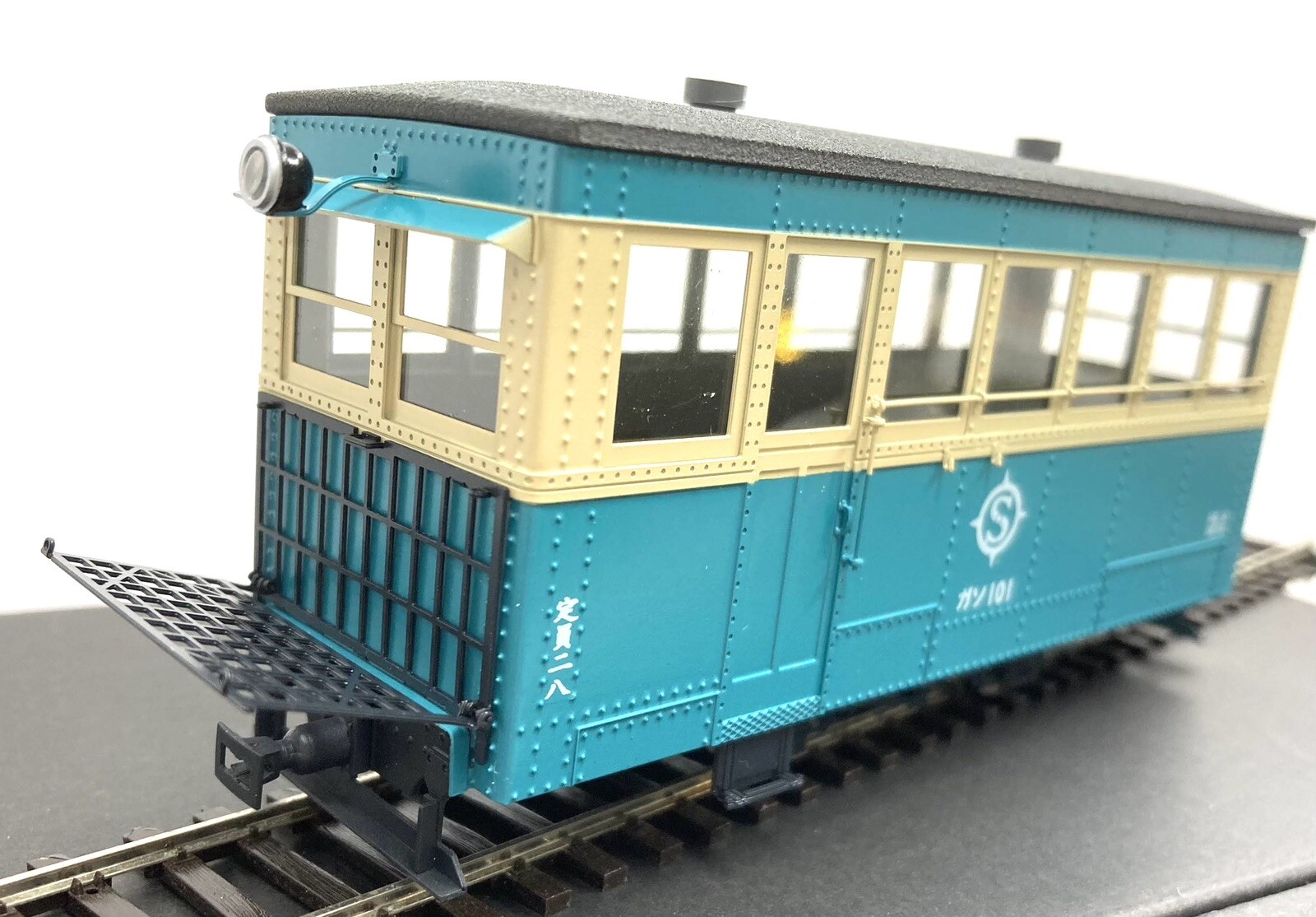 On30/Oe Scale Numajiri Gaso-101 Railcar RTR Brass Model 0e Narrow Gauge Railbus