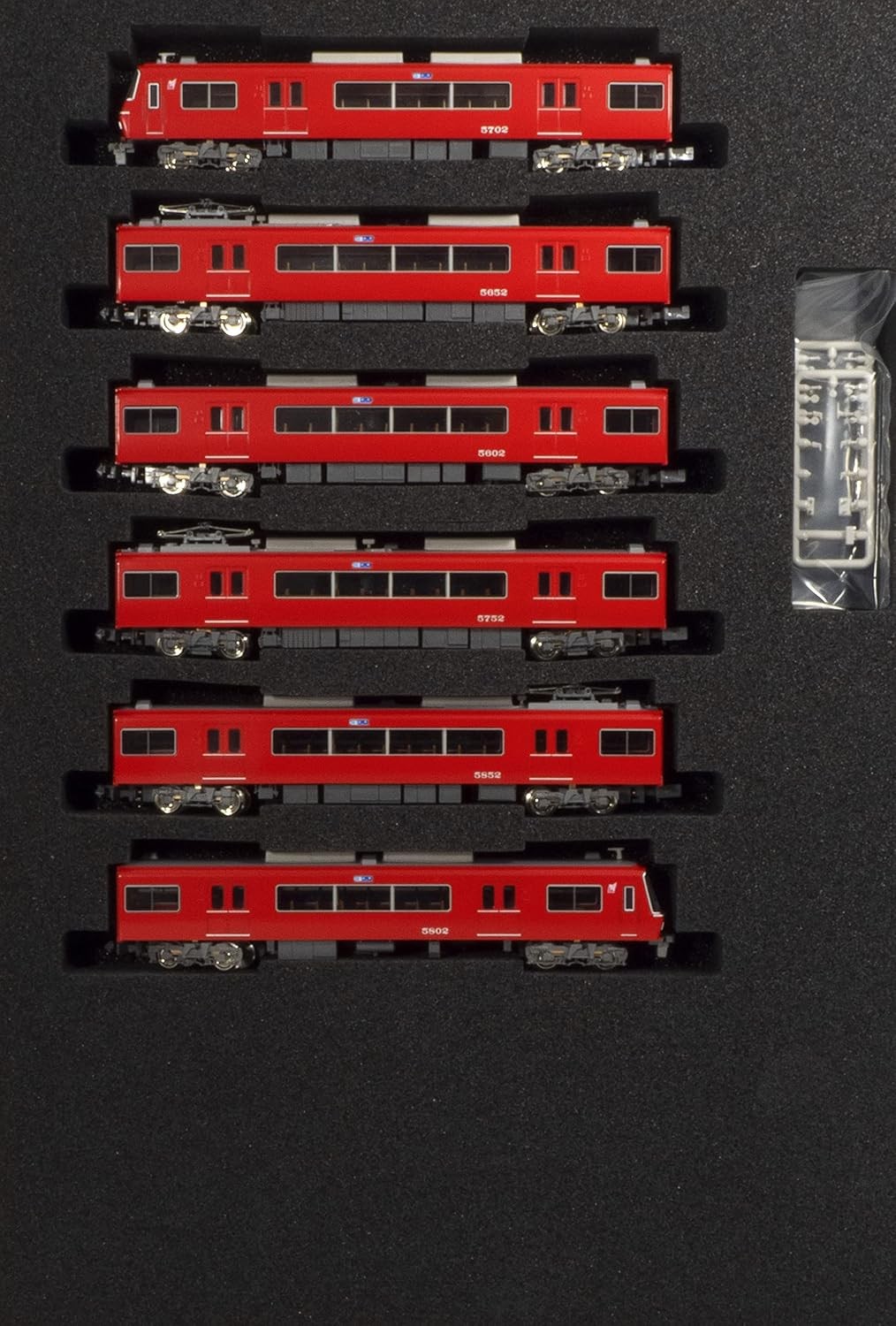 Greenmax N gauge Meitetsu 5700series 5702 Formation Model Train w/Power 31544