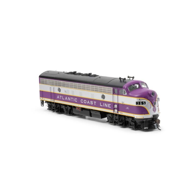 ATHEARN 19585 HO ACL ATLANTIC COASTLINE F7A DC/DCC READY RD. #365 GENESIS LINE