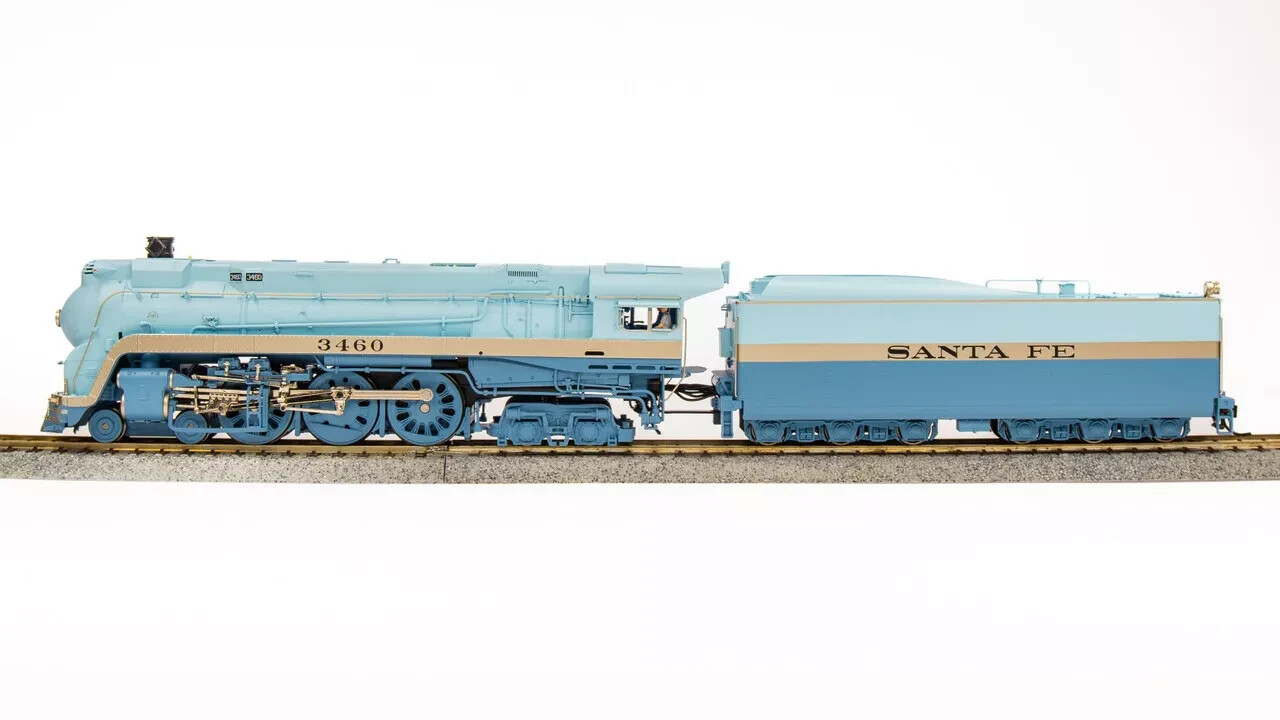 Broadway Limited HO ATSF Blue Goose RN 3460 1951-1953 Appearance ITEM #7355~NEW