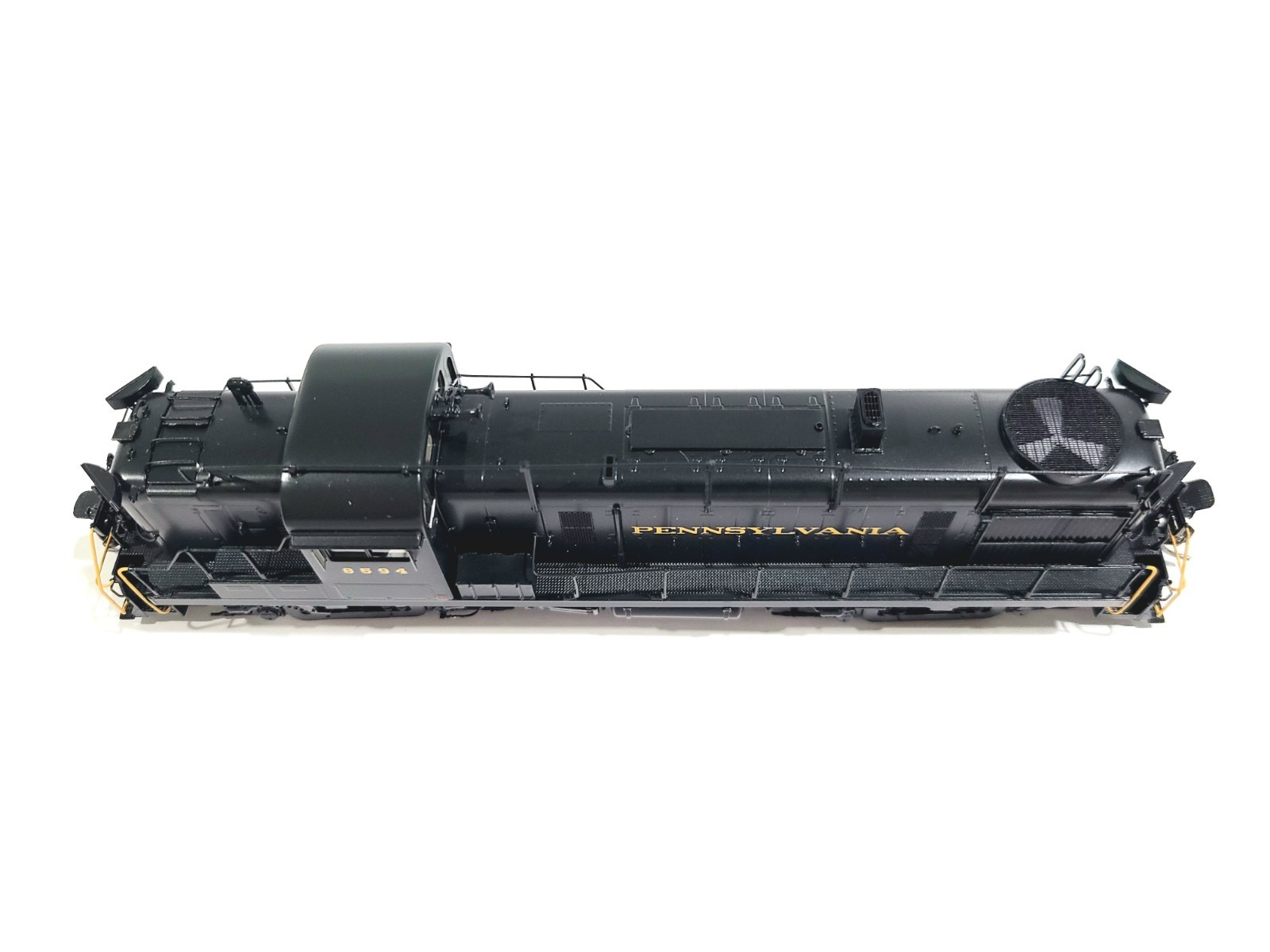 Division Point PRR Alco RS-3 Pennsylvania Railroad #8594 HO Brass #DP-8783.0 DCC