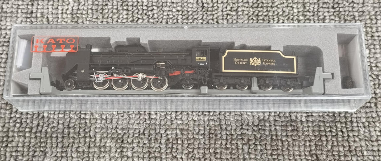 KATO D51-498 Orient Express ’88 Steam Locomotive Model: 2016-2 Japan Limited