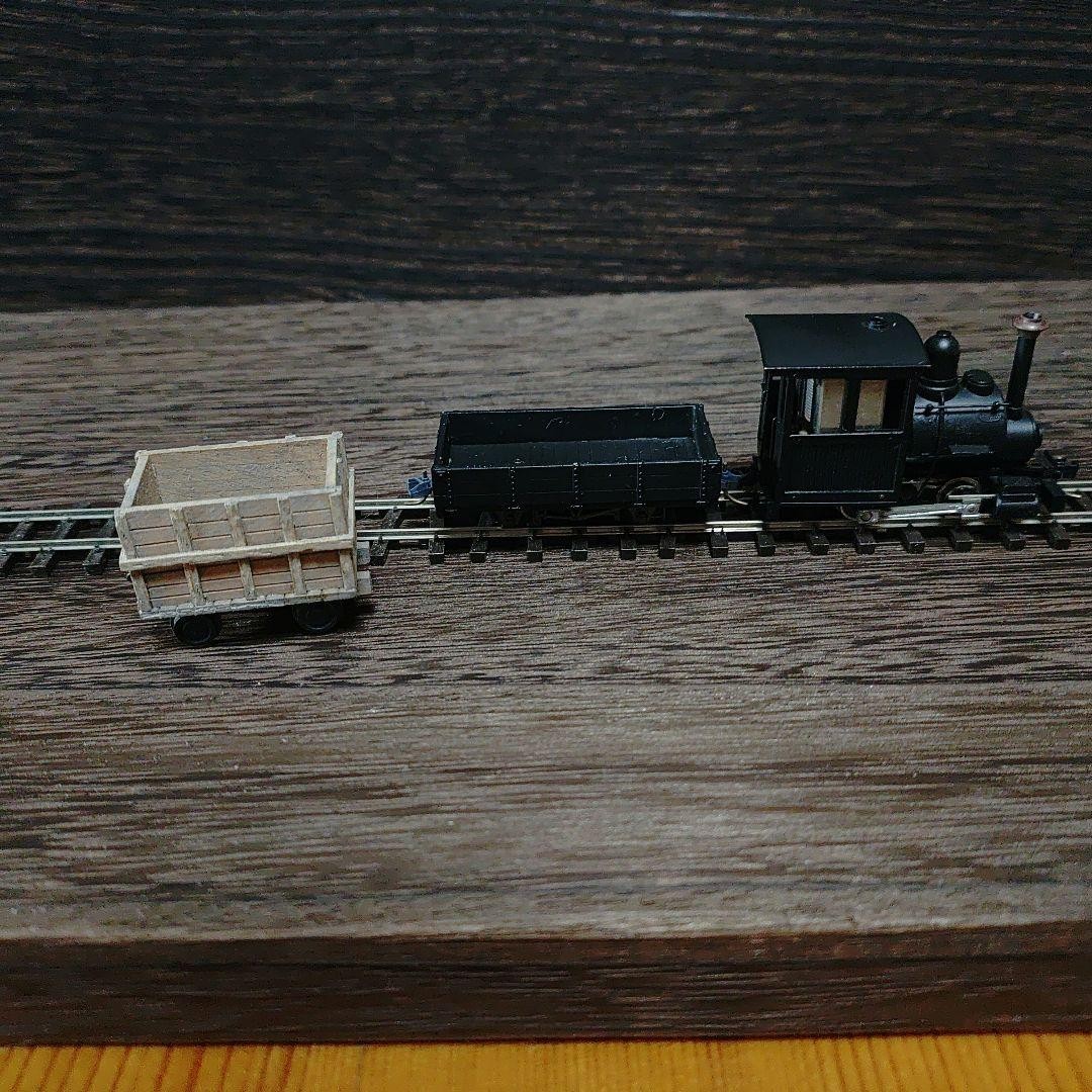 HO, Narrow Gauge 9mm, Brass, Steam Locomotive, Open Wagon, , 1 bonus item