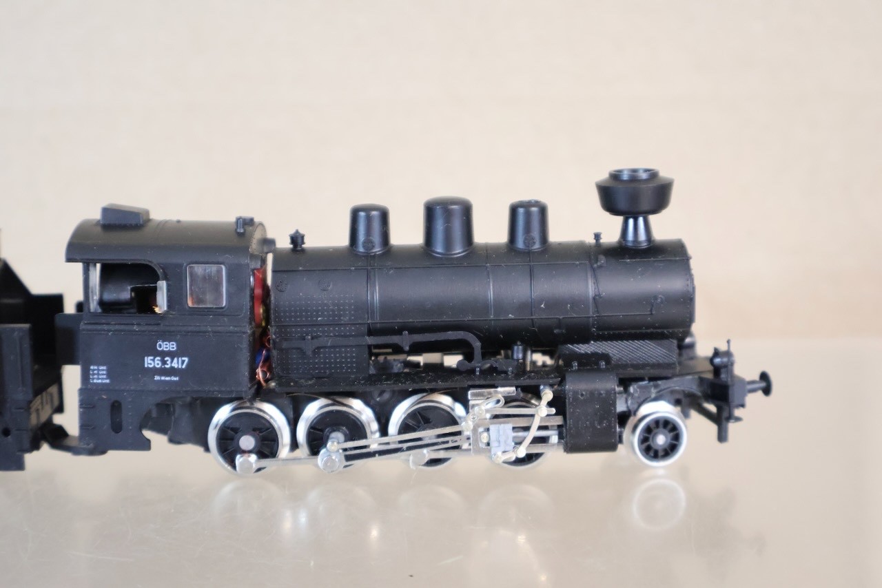 KLEINBAHN 156 SPARES REPAIR OBB ÖBB BLACK 2-8-0 CLASS BR 156 3417 LOCOMOTIVE om