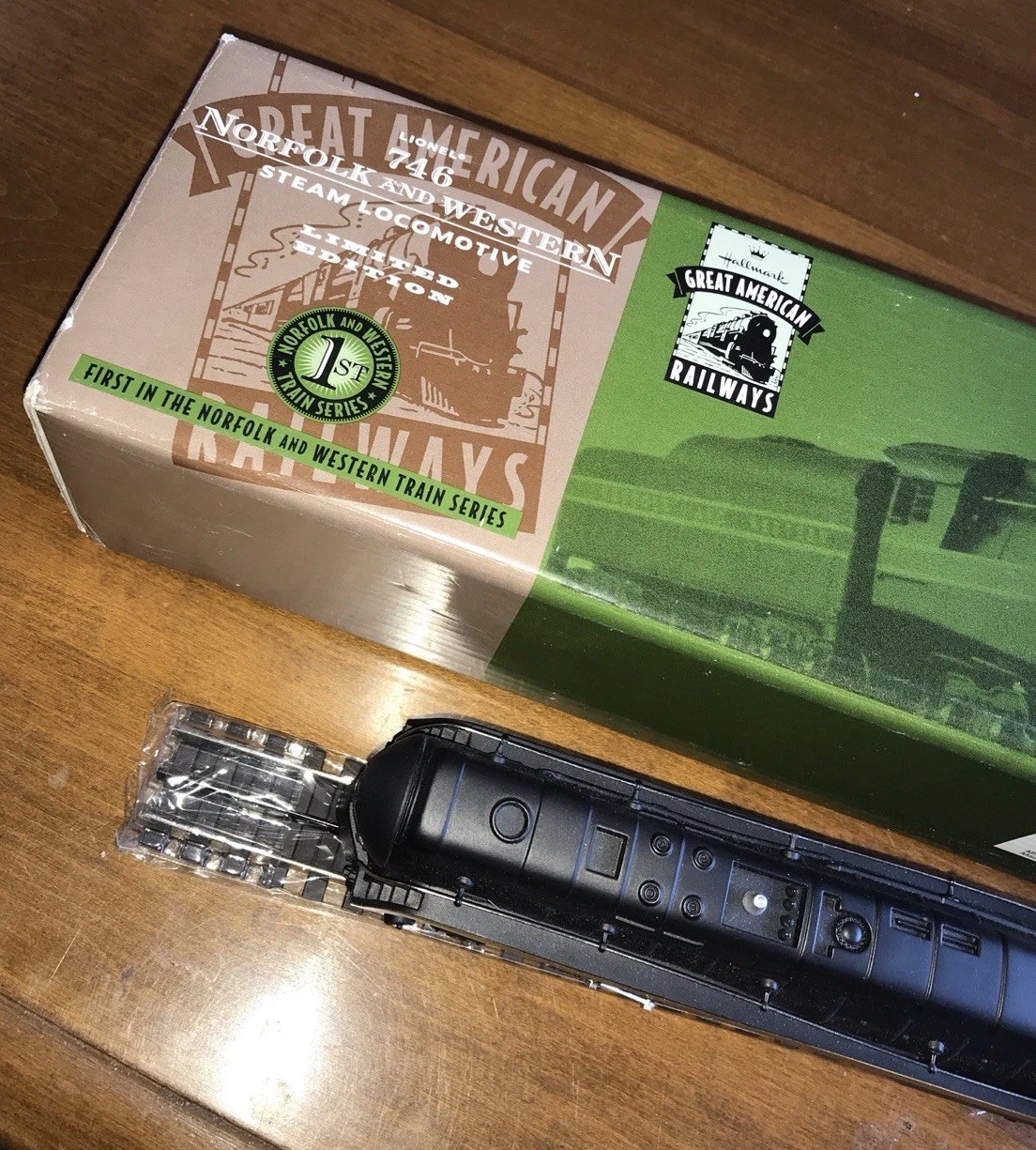 LIONEL 746 NORFOLK AND WESTERN STEAM LOCOMOTIVE