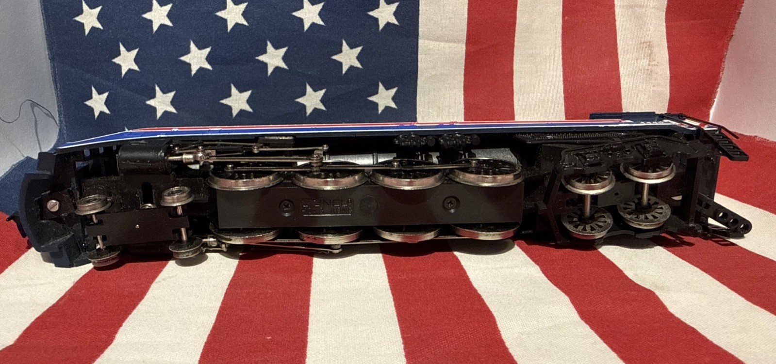 HO American Freedom Train 4-8-4 #4449 Steam Locomotive Runs Vintage
