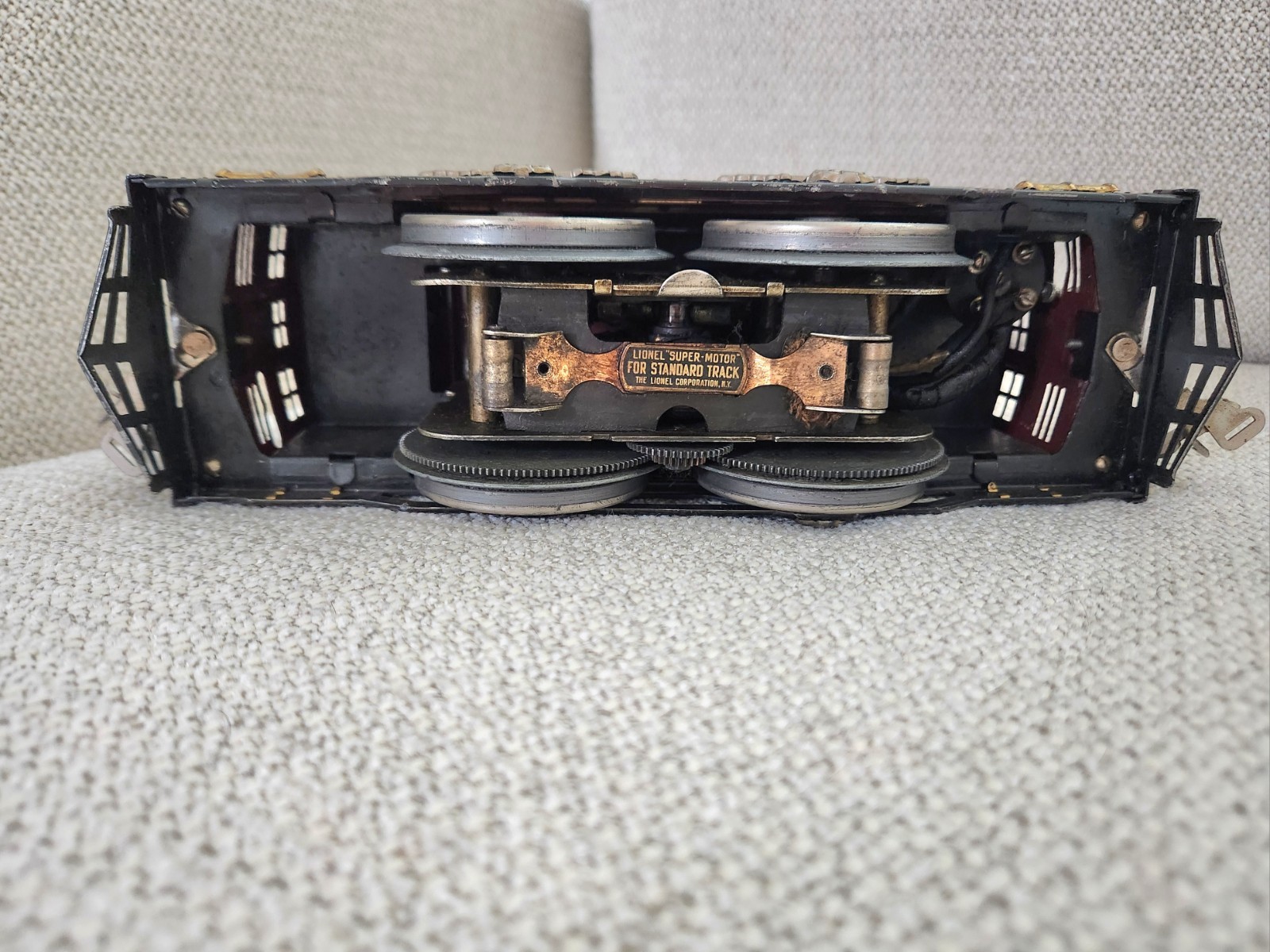 Lionel No. 8 Engine, No. 35 and No. 36 Cars, Vintage 1925, origina 350 set T304