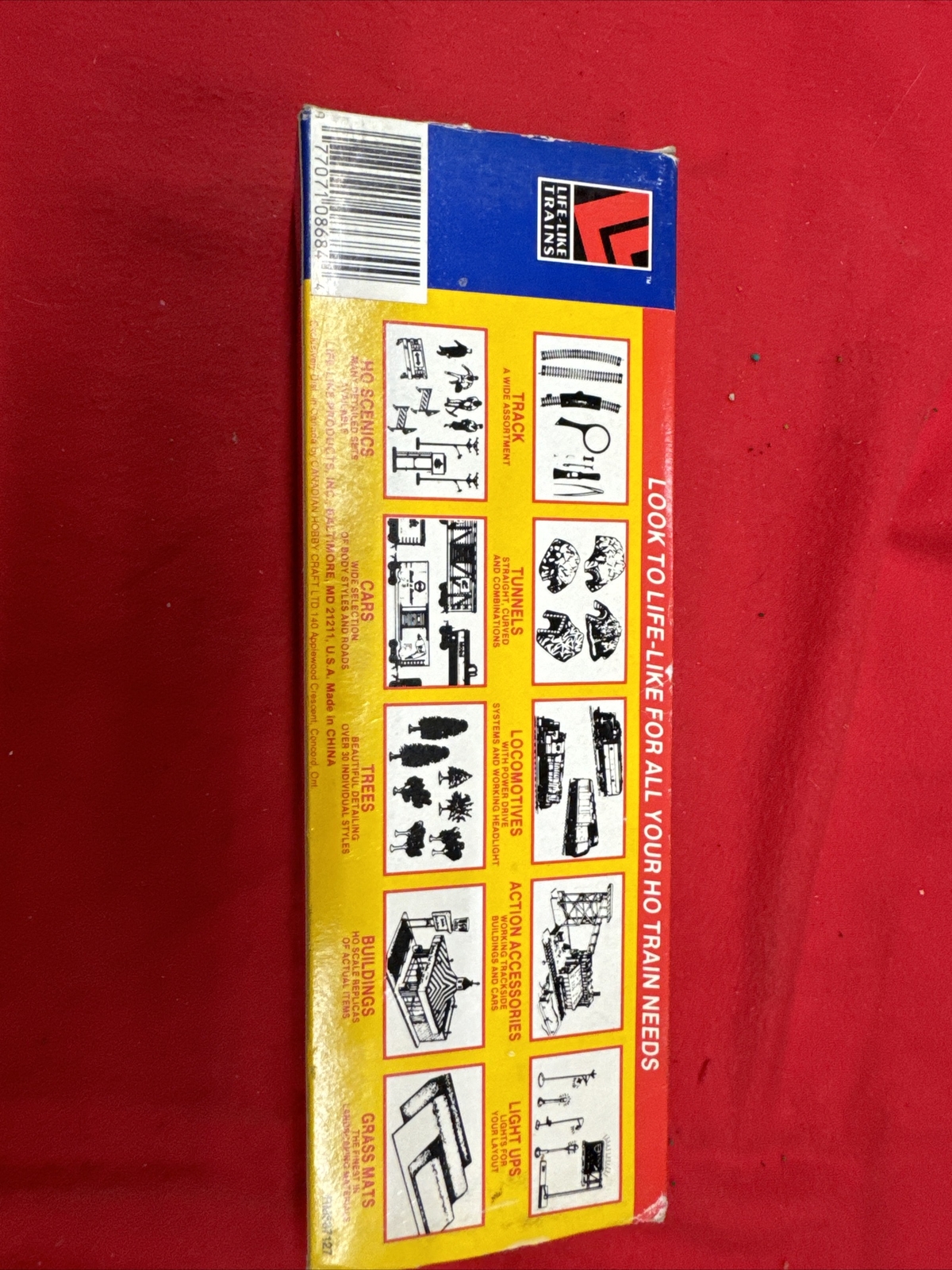 Life-like trains powered locomotive HO scale 8684 F7 Loco AMT