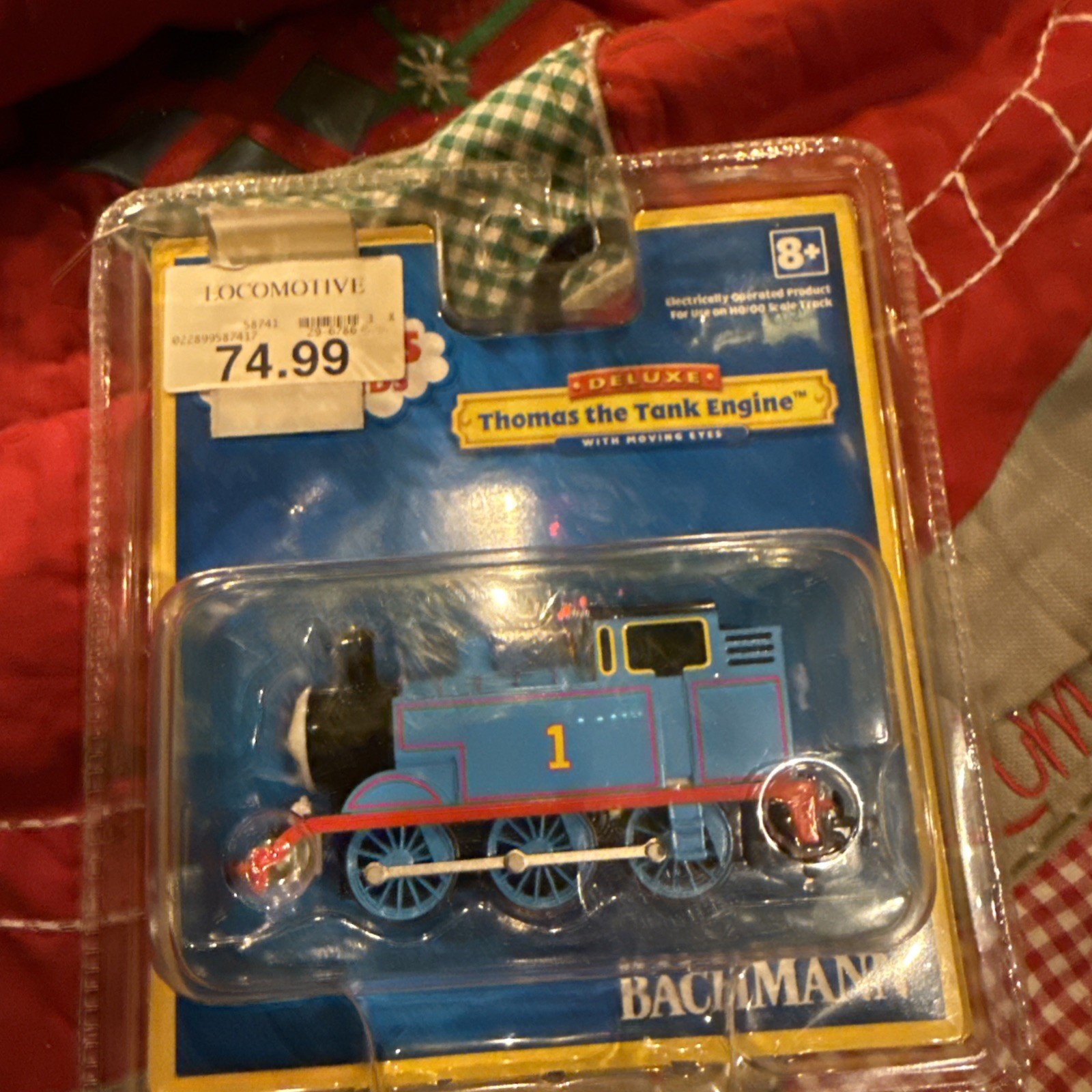 BACHMANN HO THOMAS LOCOMOTIVE W/EYES DCC #58741