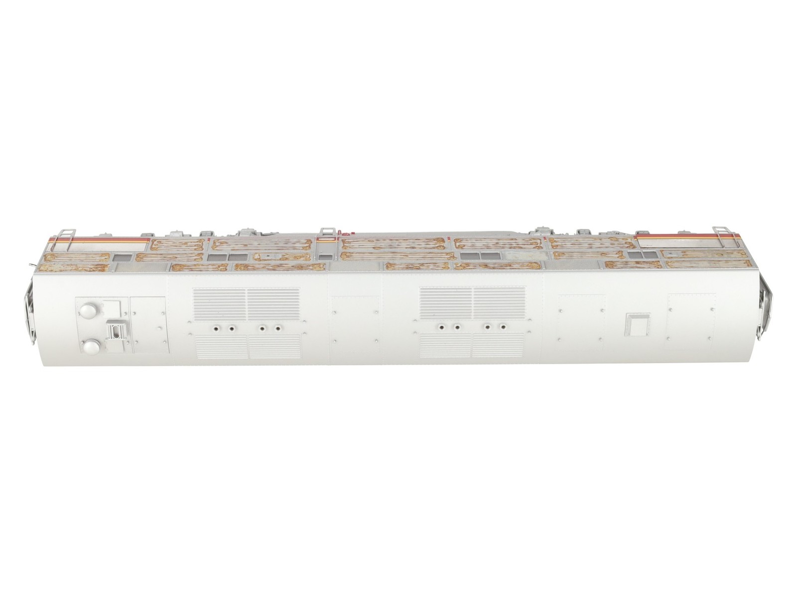 Sunset Models O Scale 2-Rail Plastic Santa Fe E5/6 B Unit Diesel Locomotive/Box