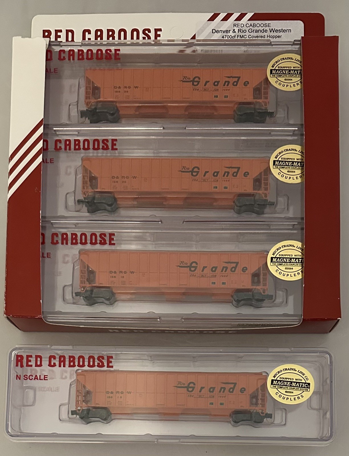 Huge N Scale Lot | D&RGW | 52 Freight Cars + 4 Locomotives | Rio Grande