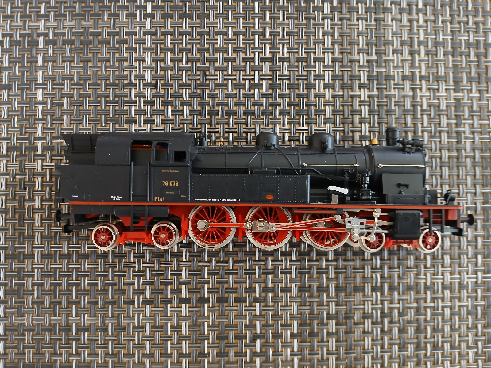 Vintage HO Scale Liliput 7802 DR 4-6-4 Steam Engine 78 078 EX/Box Locomotive