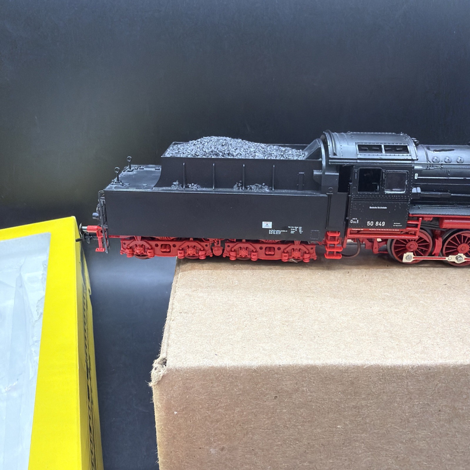 MIB FLEISCHMANN 4181 K DR 2-10-0 CLASS BR 50 849 STEAM LOCOMOTIVE BOXED