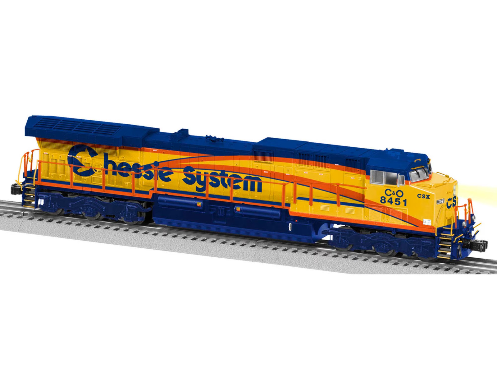 LIONEL 6-38405 Chessie System CSX-Heritage LEGACY Scale AC6000 #8451 NIB