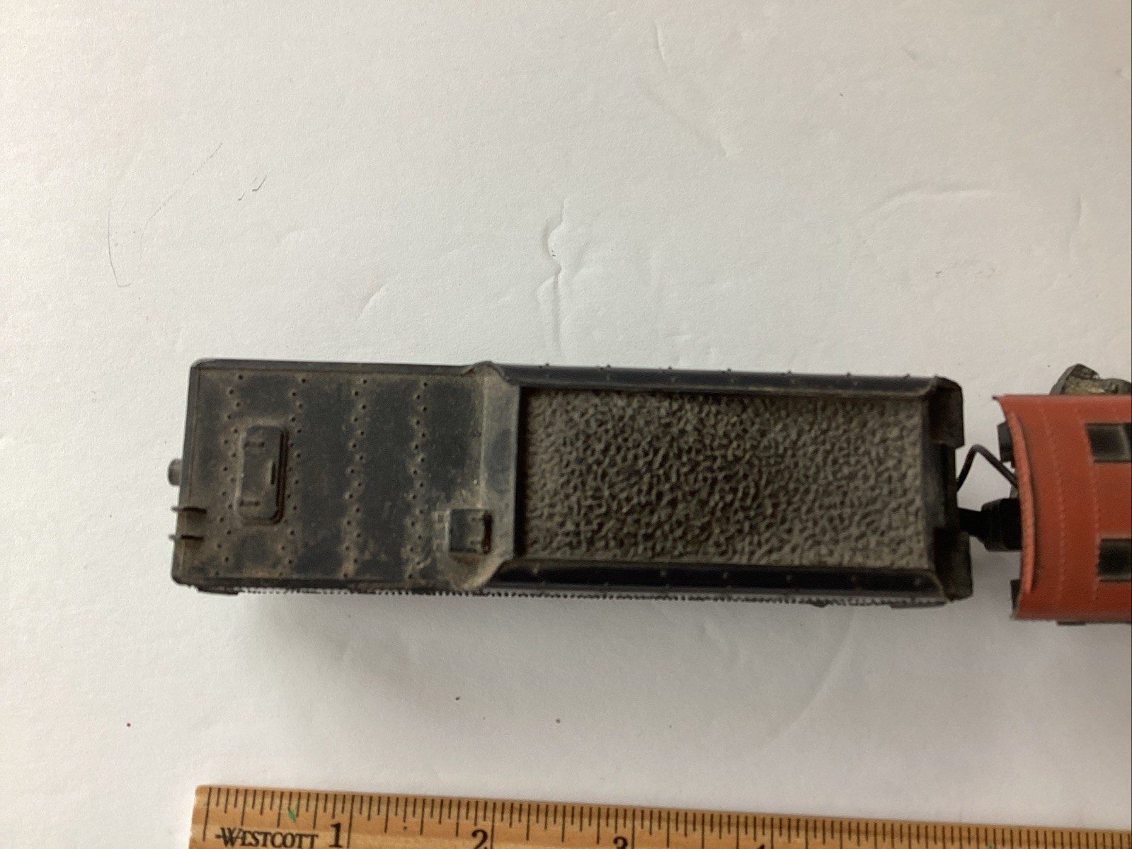 Vintage Unbranded Train Heavy Metal Locomotive