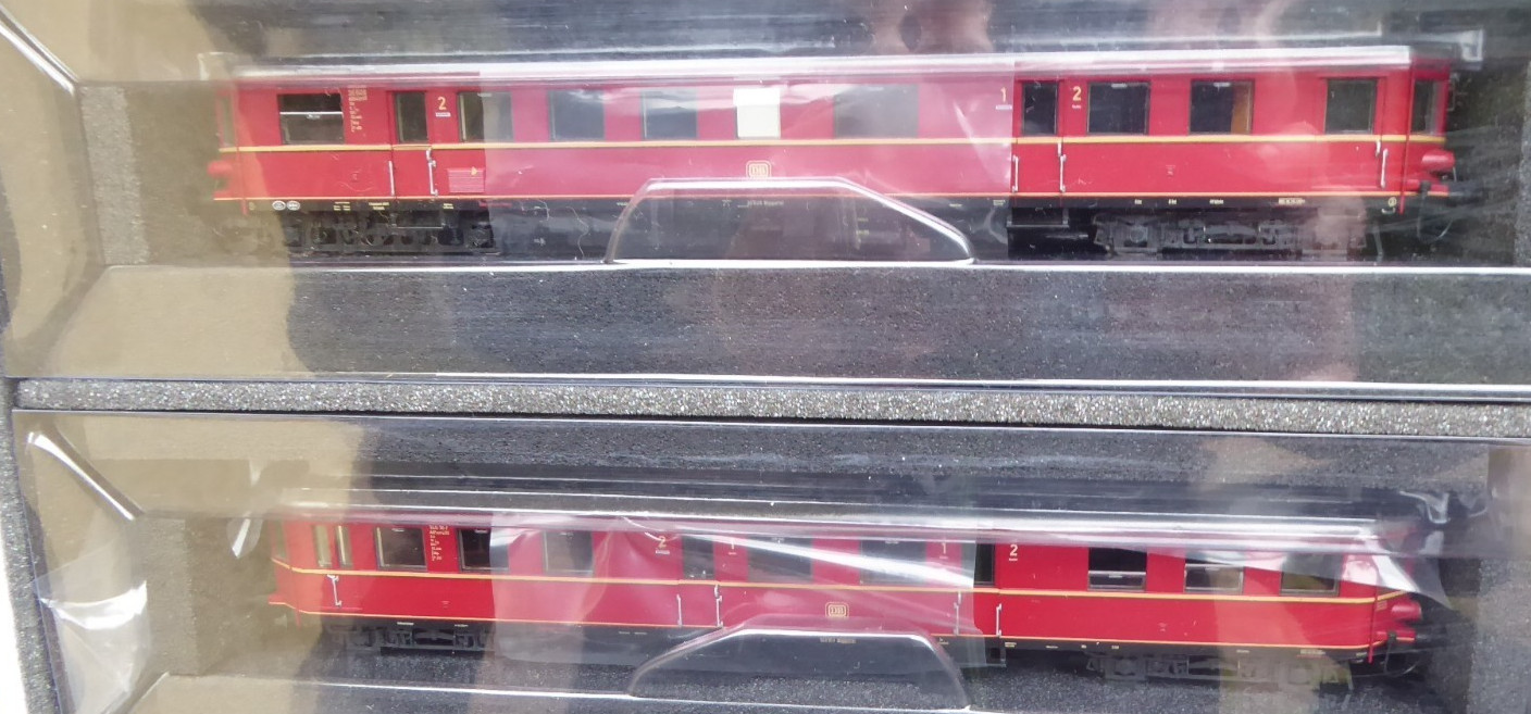 Hobbytrain 303800 H0 2-Piece Diesel Multiple Unit VT 36.5 DB Era 3 DSS Rare OVP