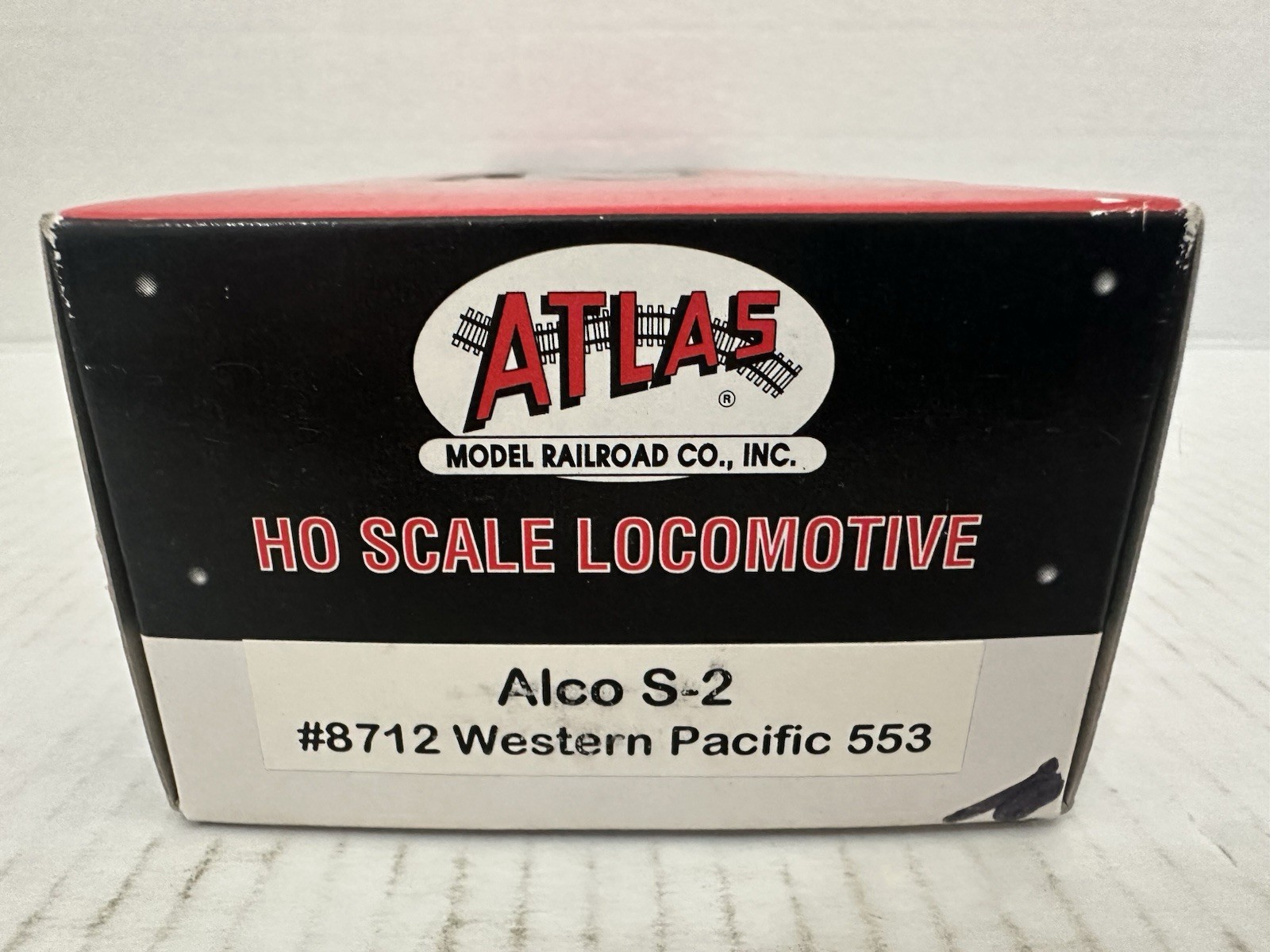 Atlas 8712 HO Scale Western Pacific Alco S-2 Diesel Locomotive #553