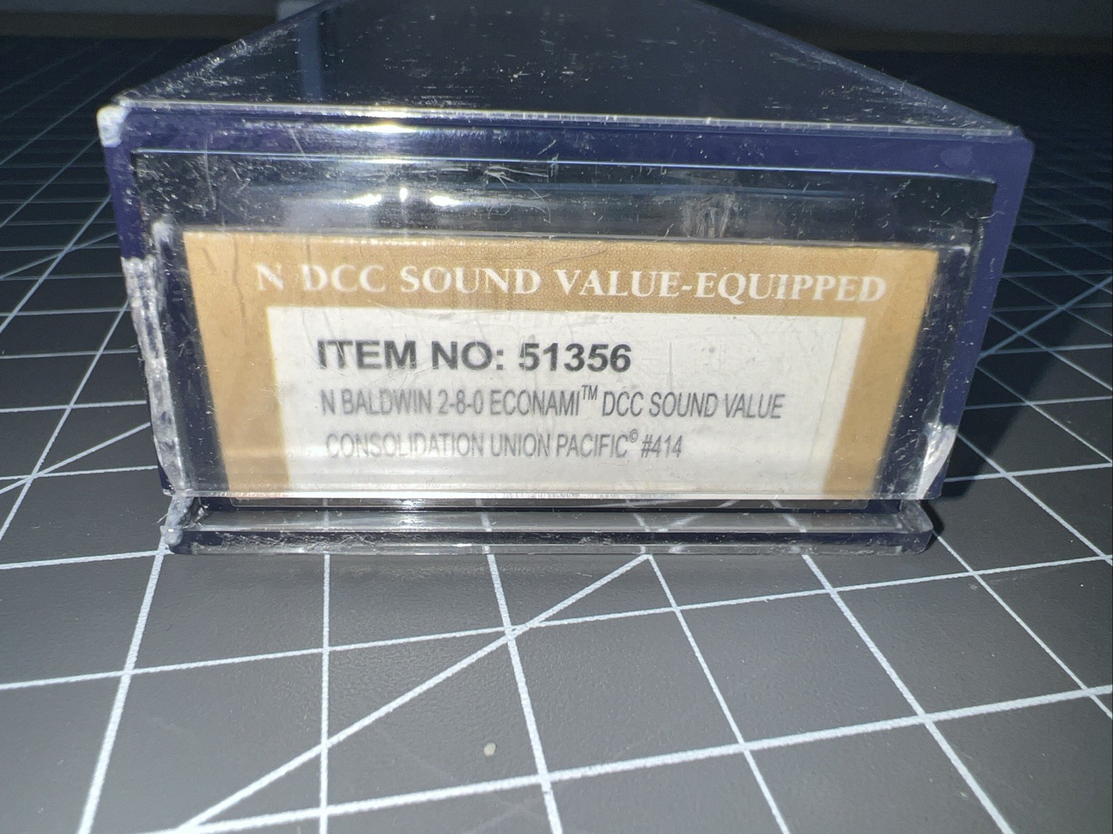 Bachmann 51356 Union Pacific #414 – 2-8-0 – DCC Econami Sound Steam Loco N Scale
