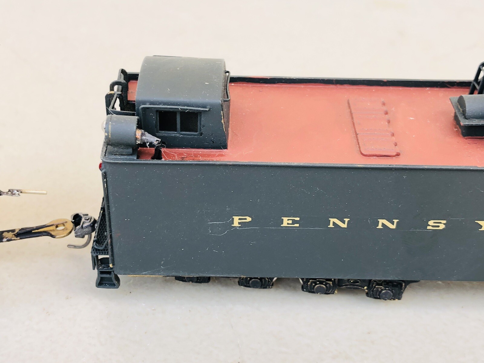 HO Train Company HO PRR Pennsylvania 2-10-4 J-IA Steam Locomotive