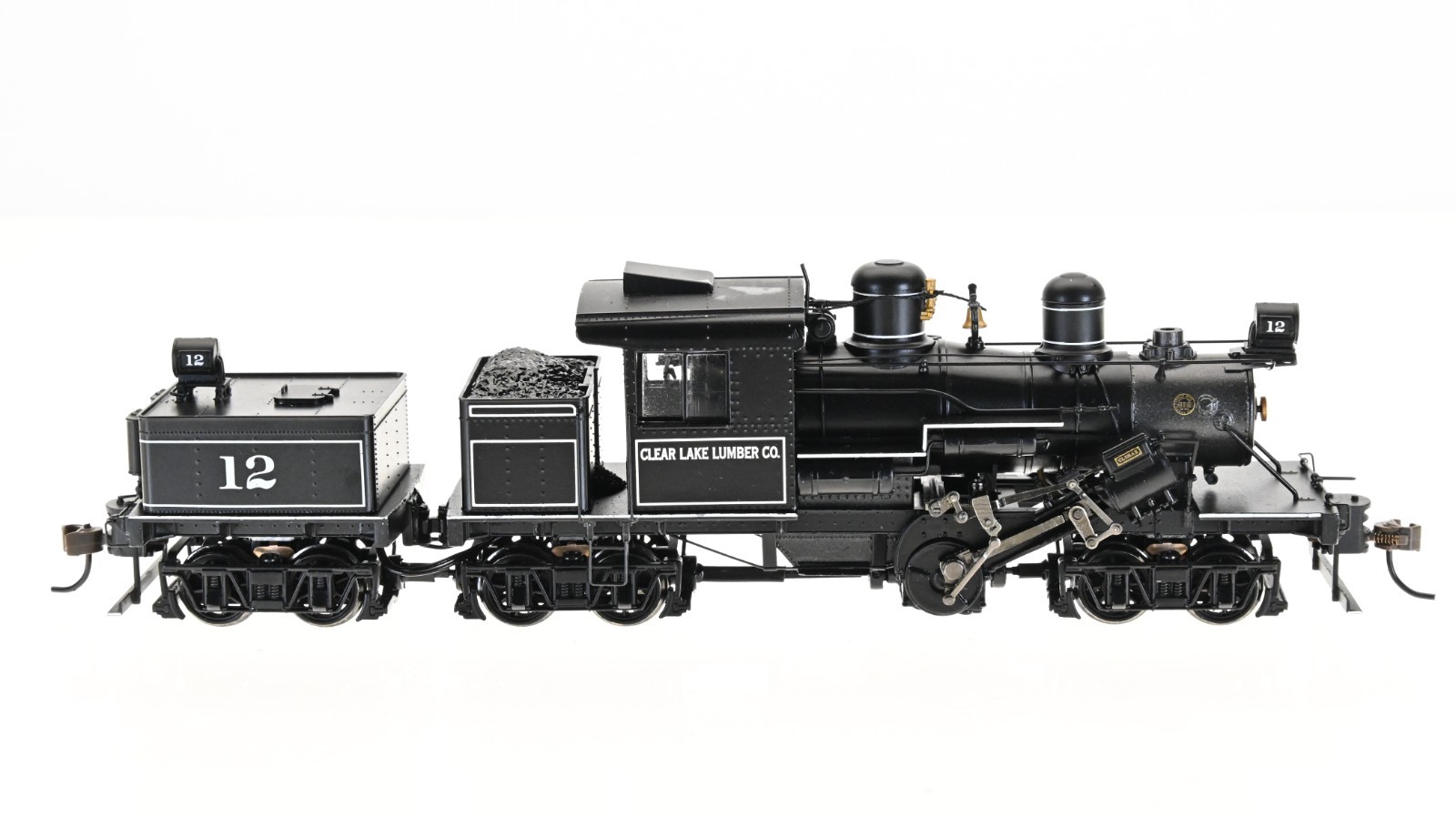Bachmann Spectrum 70 Ton Three Truck Climax Clear Lake DC/DCC HO scale