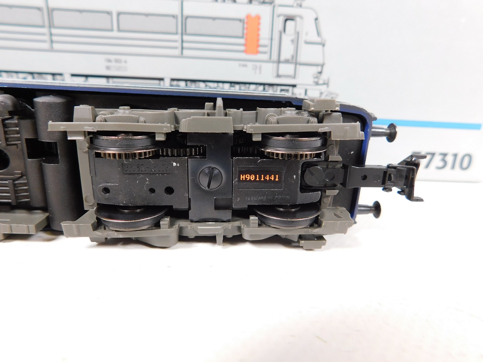 Märklin H0 Digital E-Lok 184 002-4 DB NEM KK TOP+OVP 37310