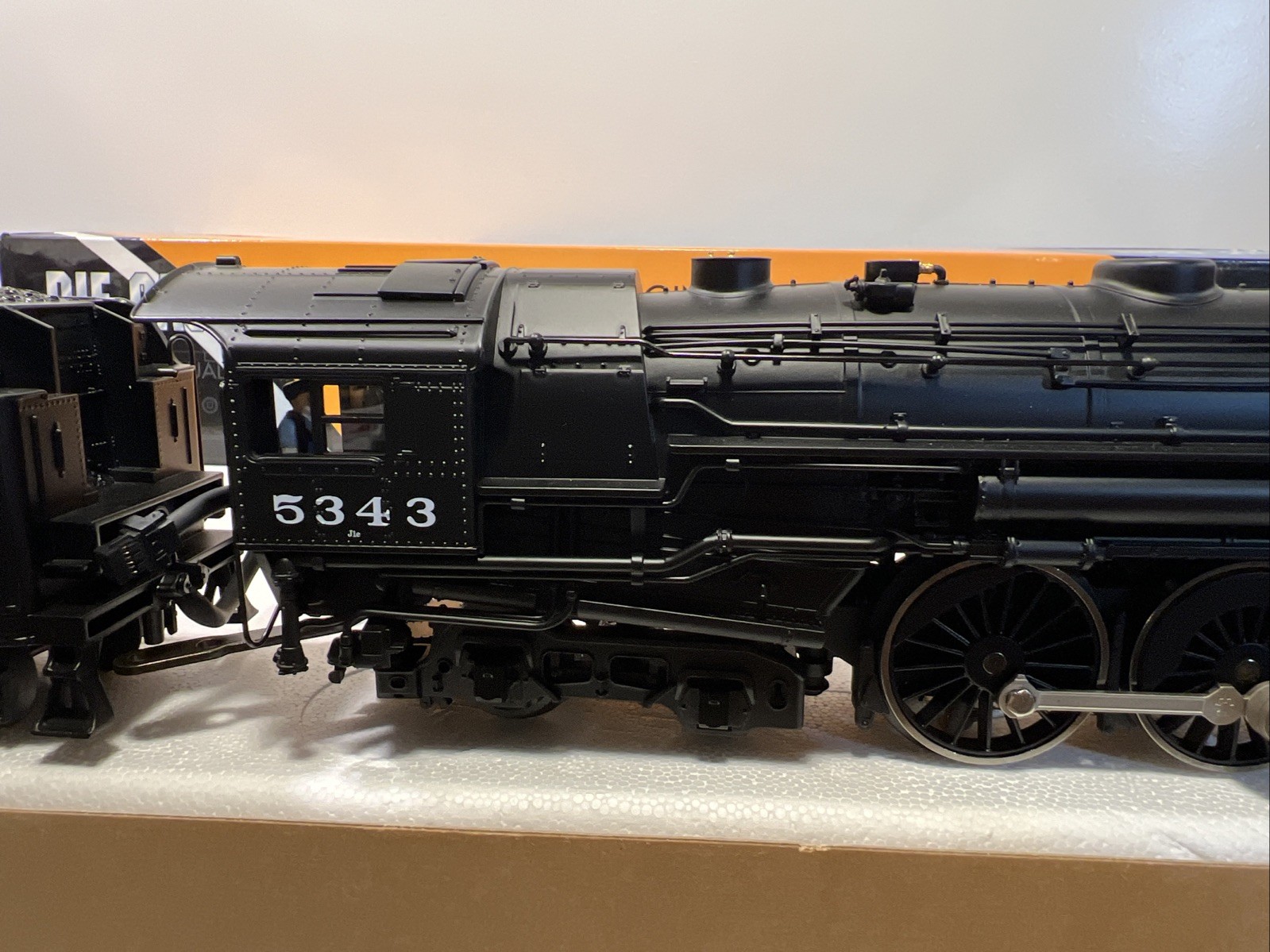 K-Line K3270-5343S NYC J1E Hudson & Tender #5343 W/Railsounds TMCC