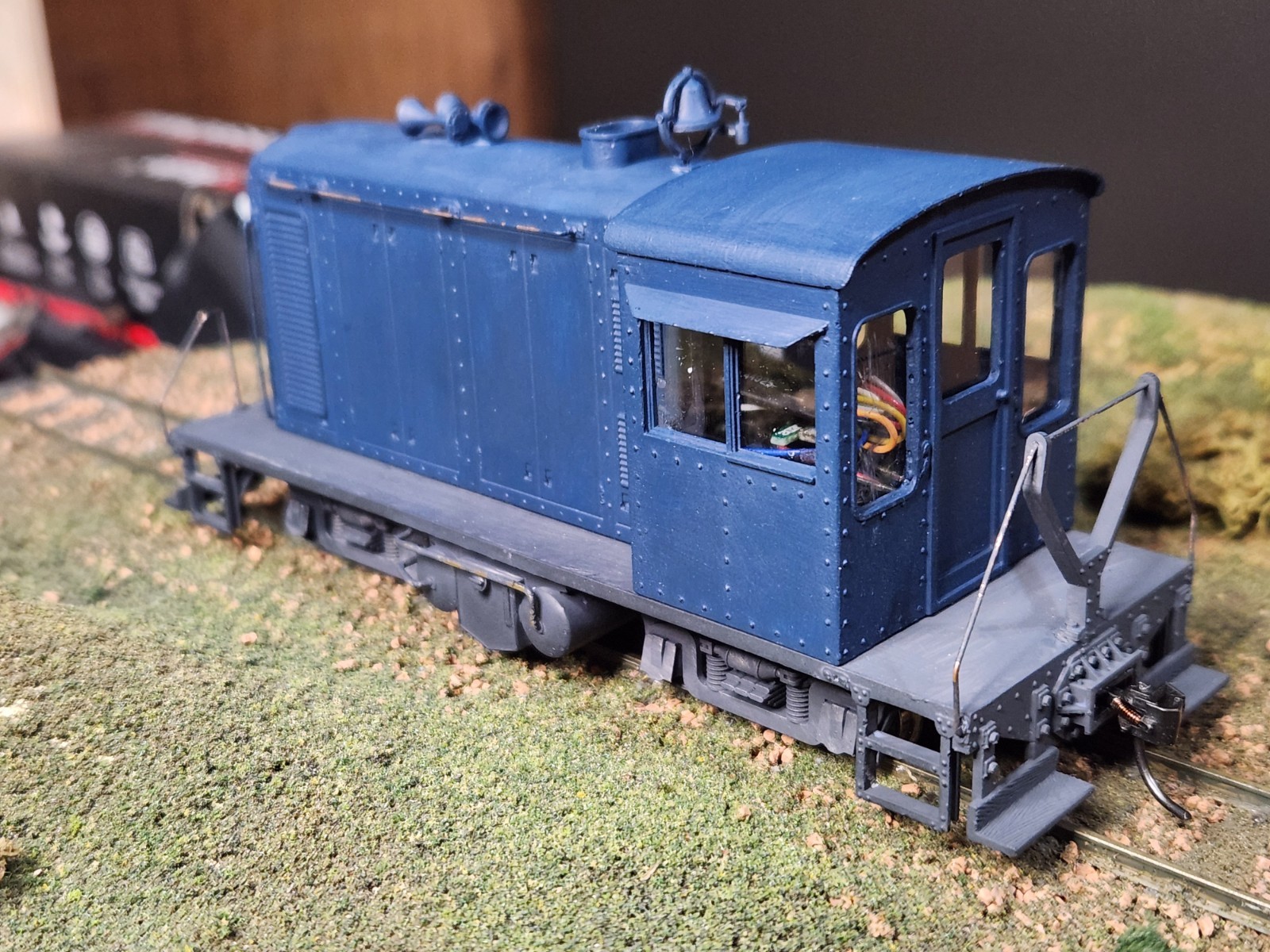 On30 Davenport Switcher Kit 3D Printed For Bmann HO 44ton Mechanism Unassembled