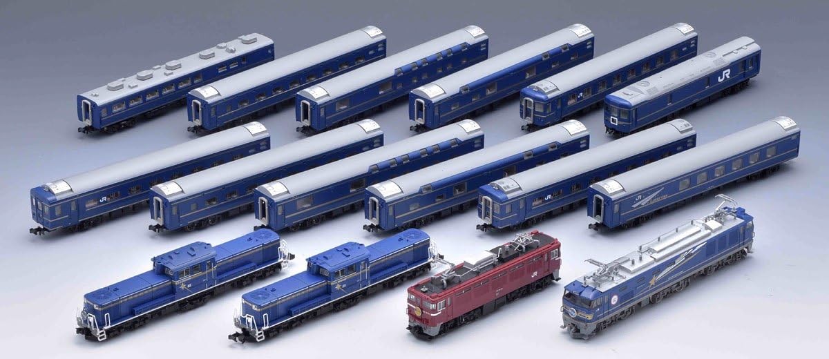 TOMIX N gauge 98953 24series Sayonara Hokutosei Set 16cars Model Train Tomytec