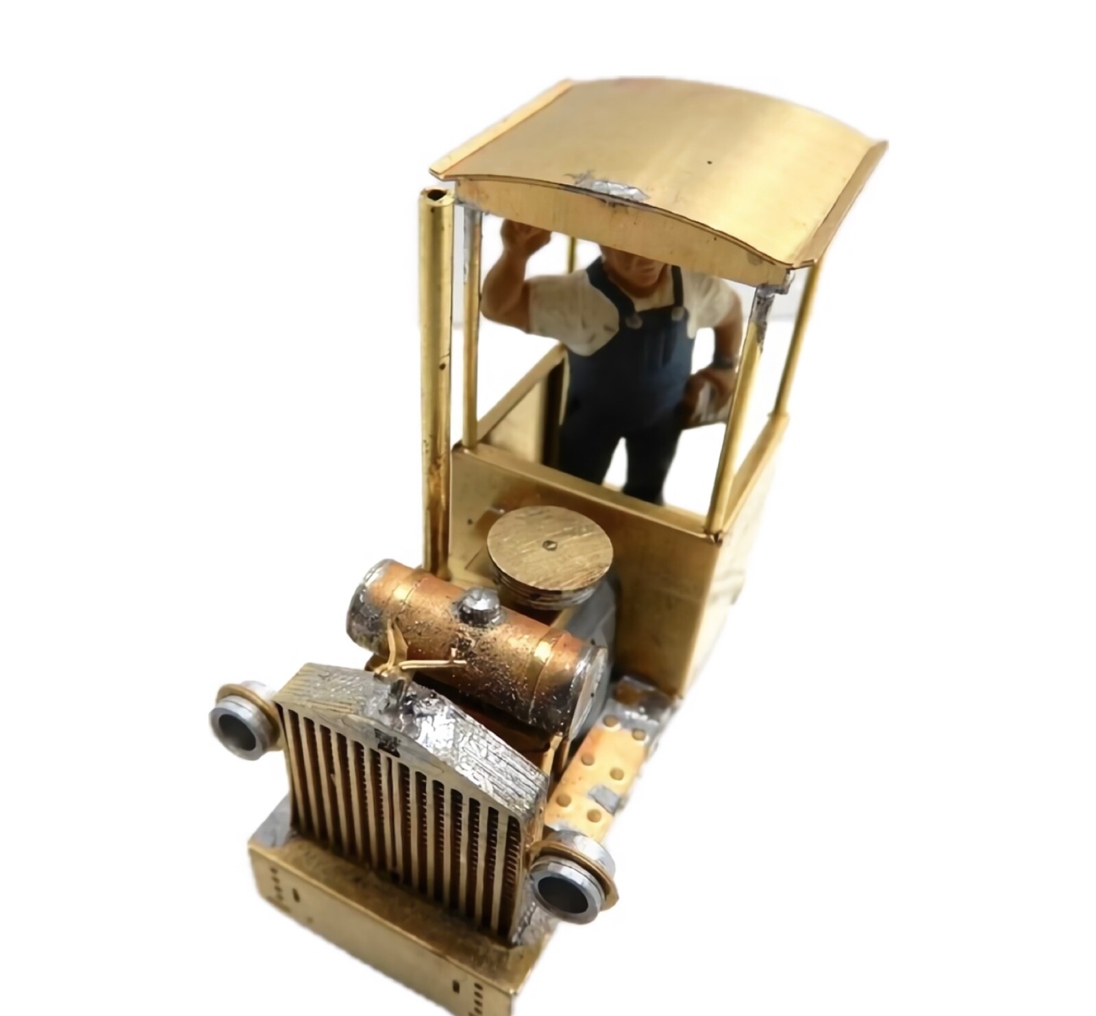 0n18 Scale Rolls Royce/Flying Lady Emblem Gasoline Locomotive Kit On18 Gauge P.H