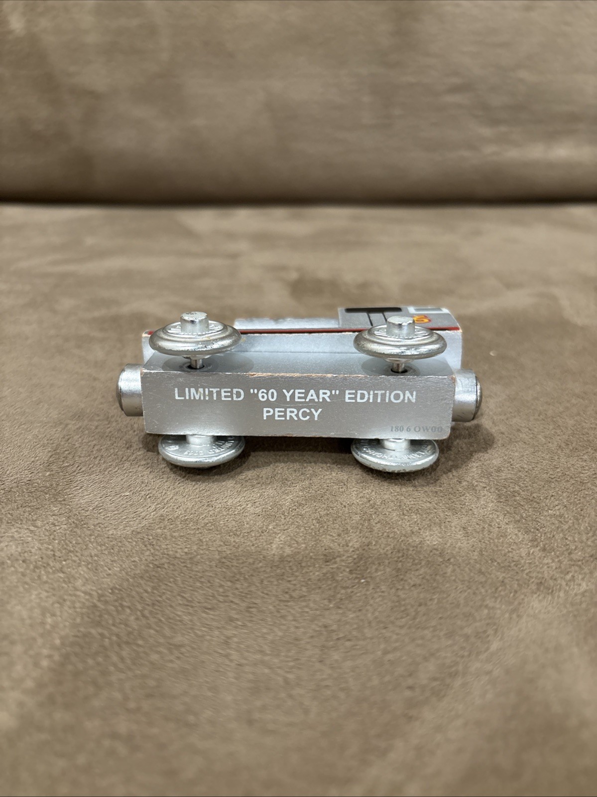 Thomas & Friends Wooden Railway Silver Percy 60 Year Limited Edition 2003