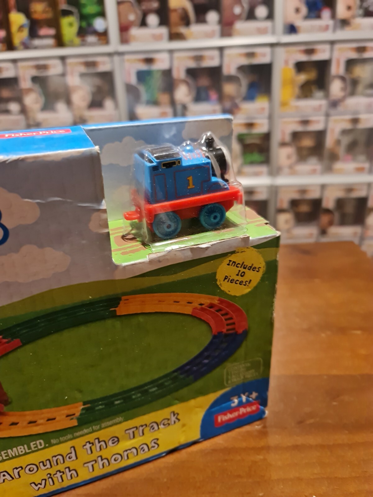 Thomas The Tank Engine Fisher Price 2014 Around The Track With Thomas Set New