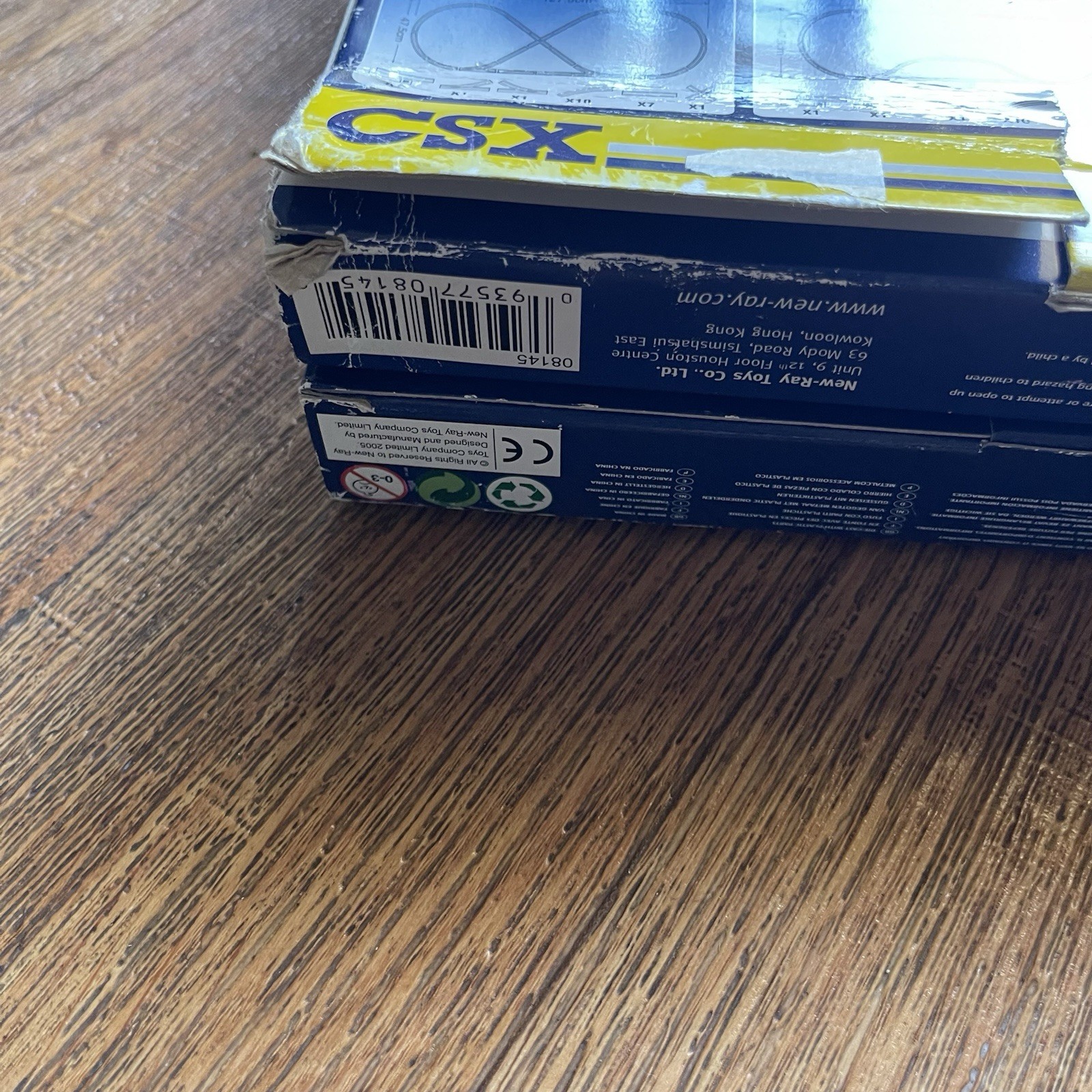 Railroad N Scale Die Cast Model Train Set CSX C44-9W New Ray Toys Open Box