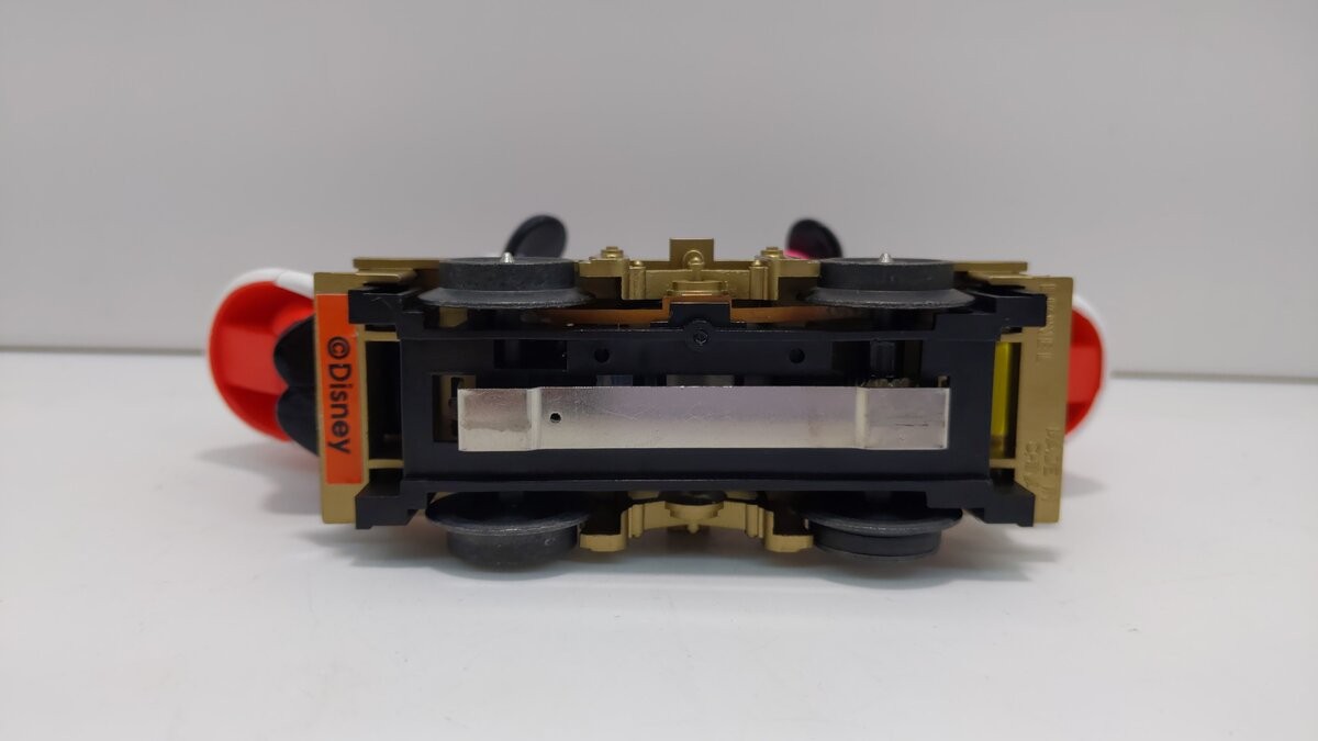 Lionel 6-18433 O Gauge Mickey & Minnie Christmas Operating Handcar LN/Box