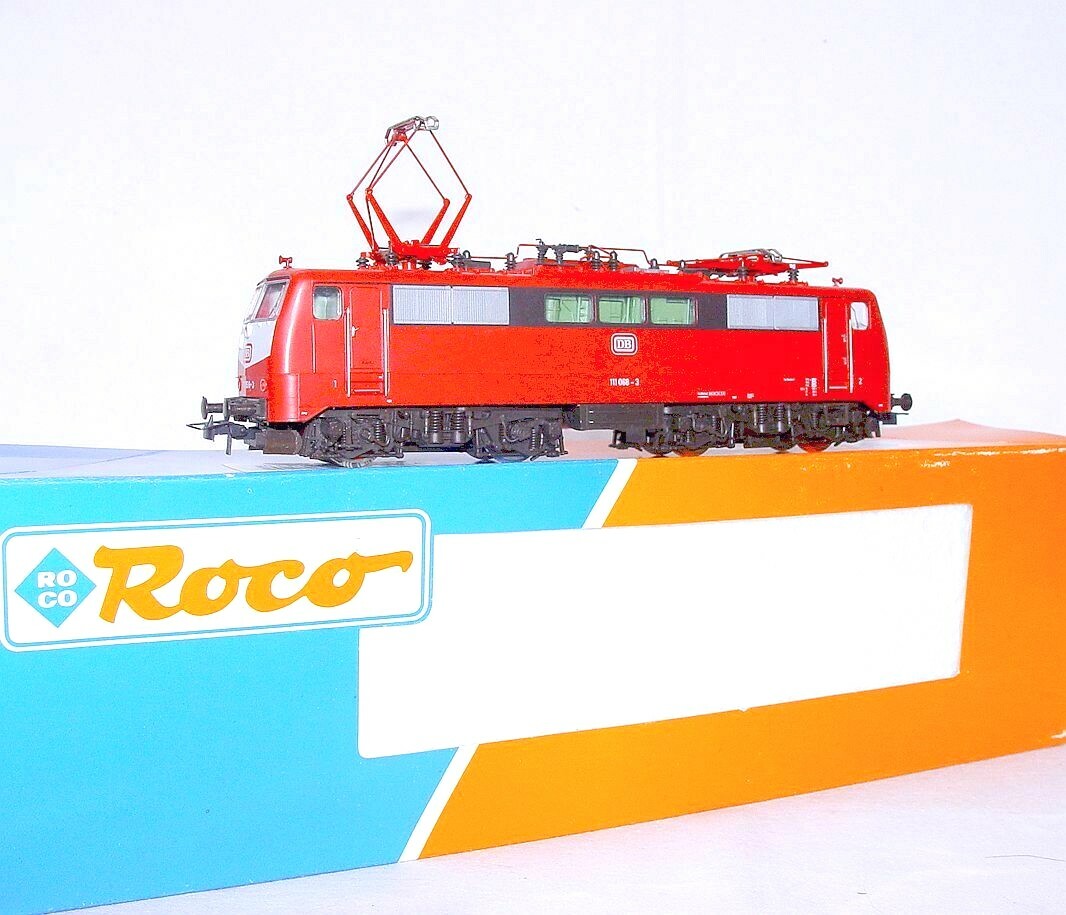 Roco DC HO 1:87 Deutsche Bundesbahn BR 111 “ORIENTROT” ELECTRIC LOCOMOTIVE MIB!