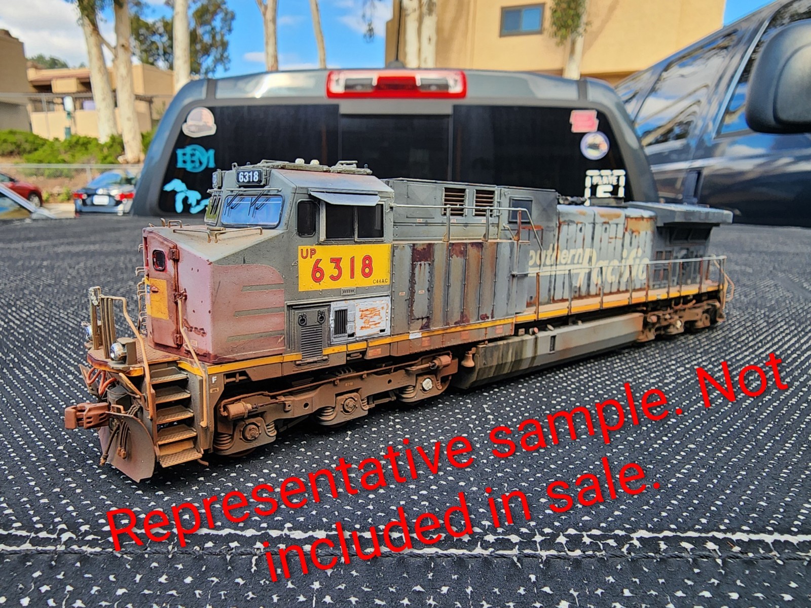 Custom Weathering Service For Diesel Locomotives