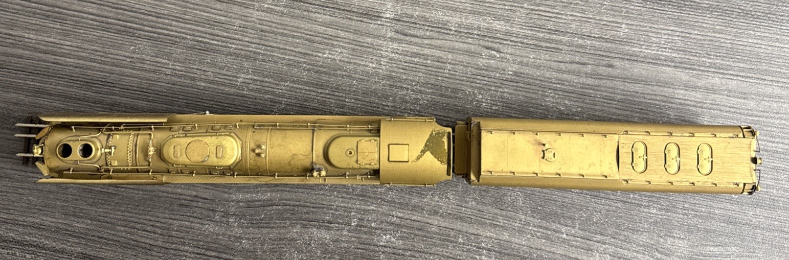 Westside Model Company HO Brass #046 Union Pacific 4-8-4 FEF-3 Unpainted & DNR!