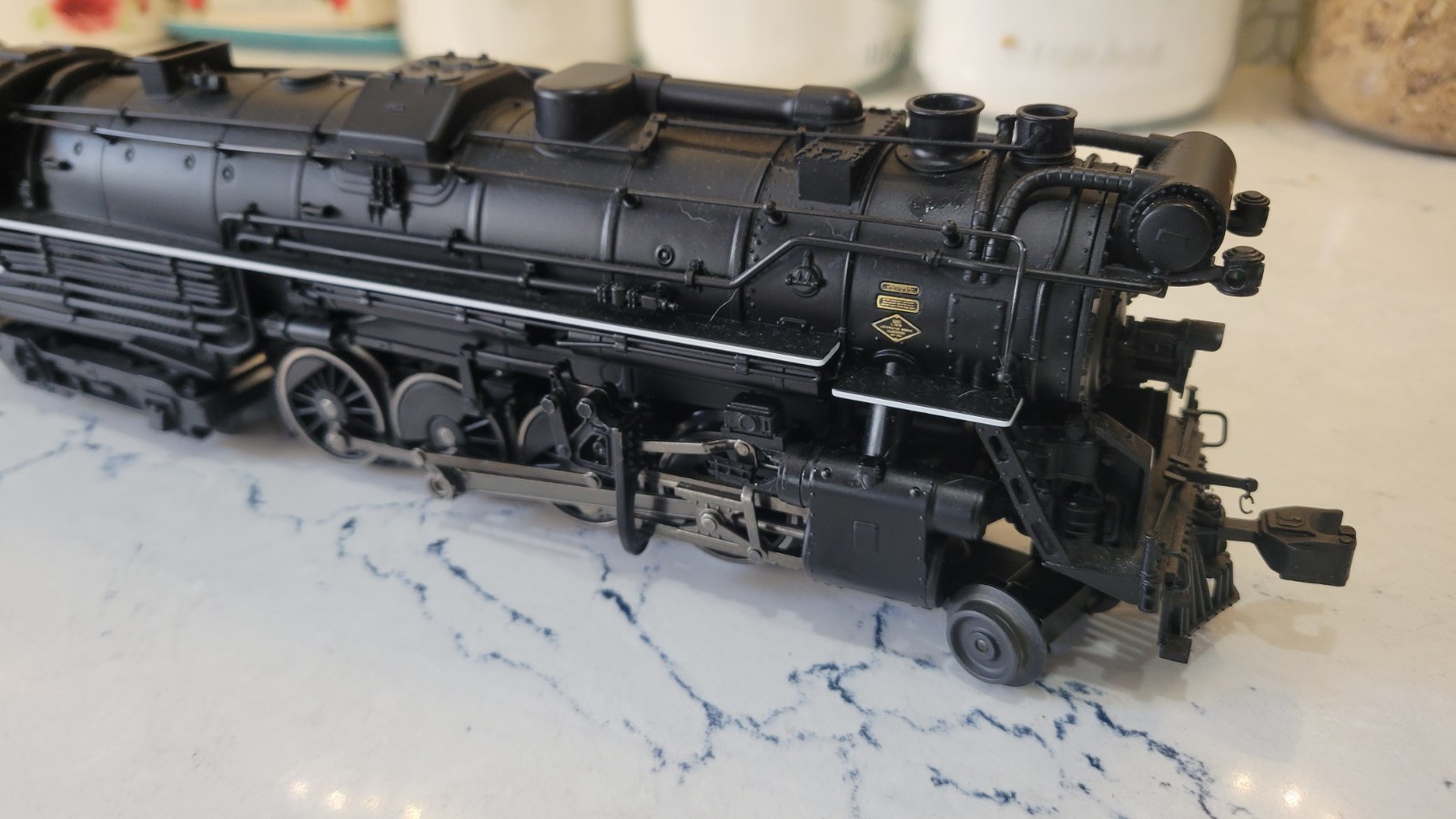 O Scale K-Line Berkshire & Tender 2-8-4 Rare Lima Demonstrator