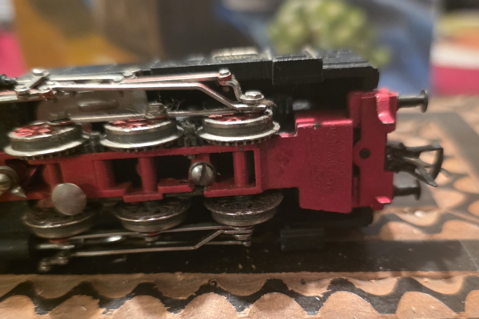 Fleischmann HO model steam locomotive, specifically the 1320 80 1952 model.