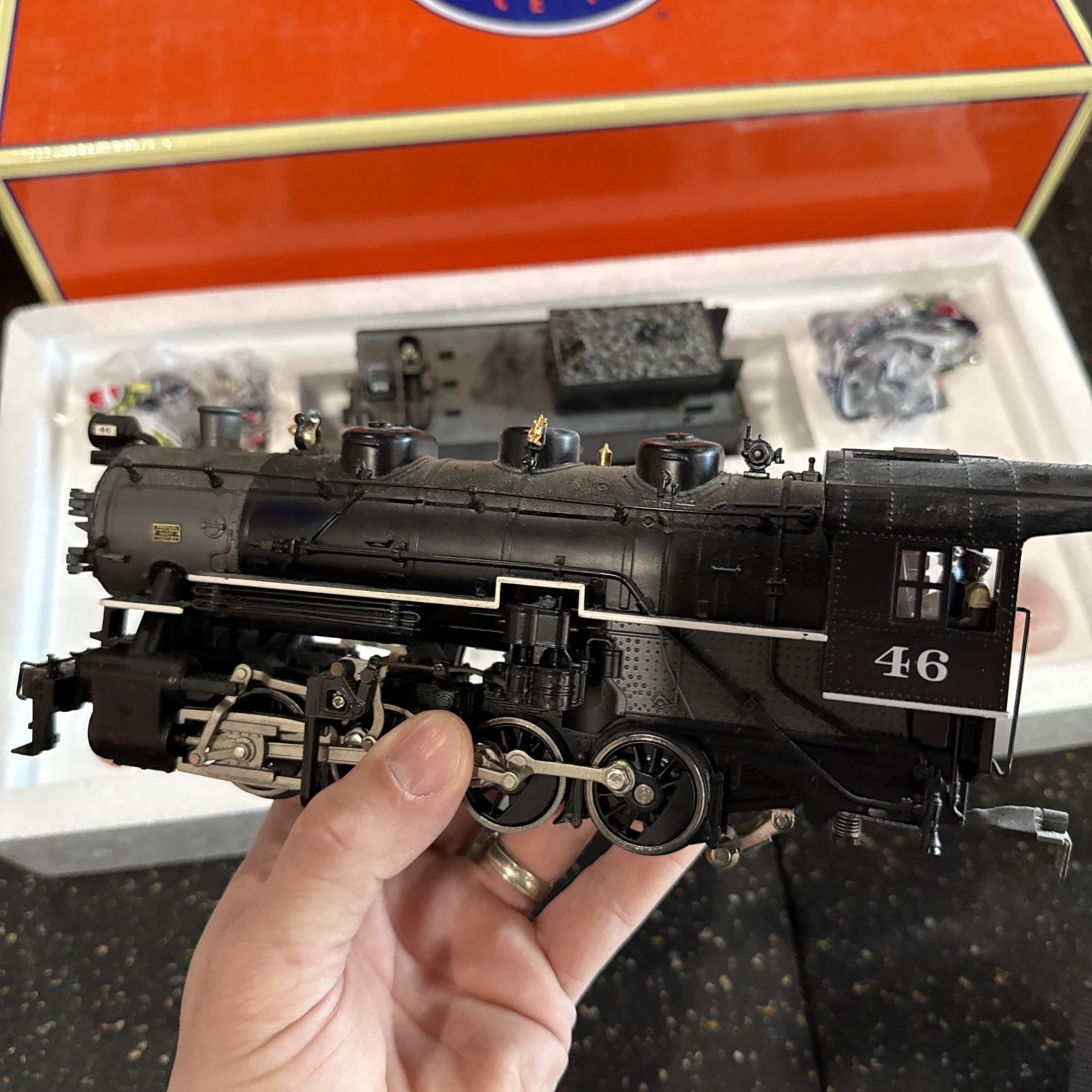 LIONEL 6-11274 LEGACY MKT USRA 0-8-0 STEAM SWITCHER ENGINE MISSOURI KANSAS TEXAS