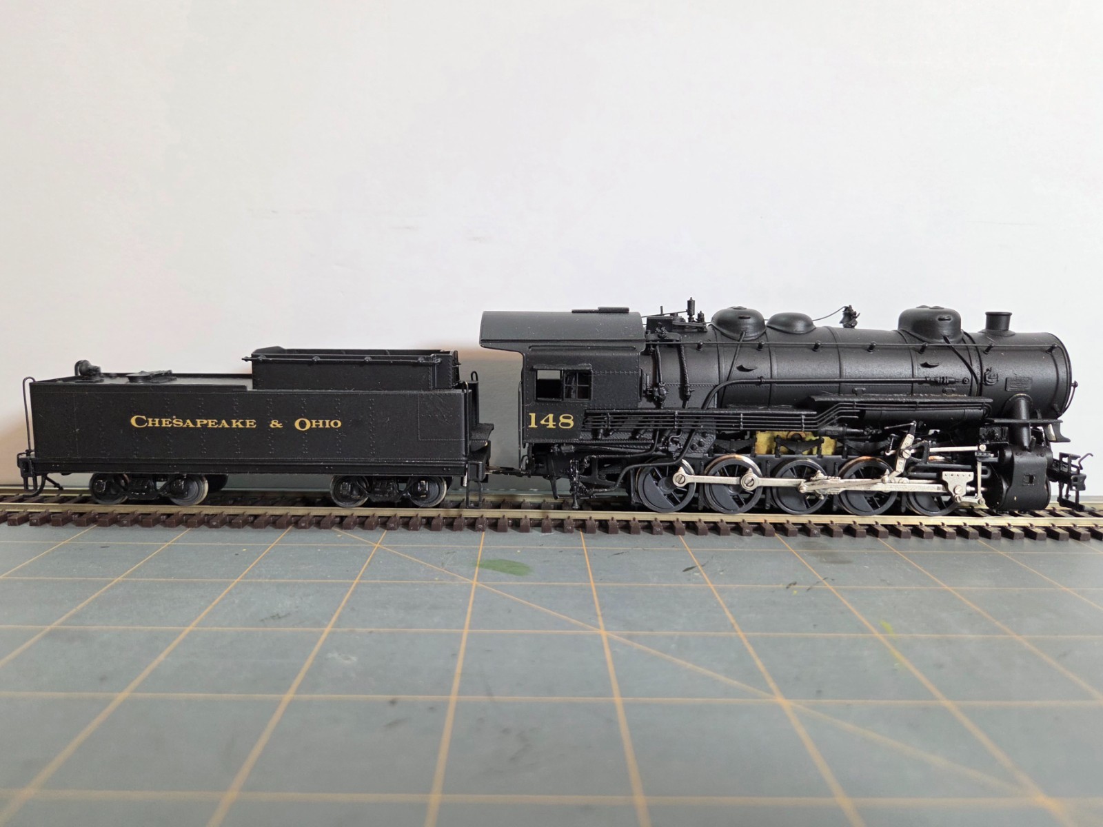Chesapeake & Ohio 0-10-0 C-12 Class – HO Brass Locomotive – NJ Custom Brass